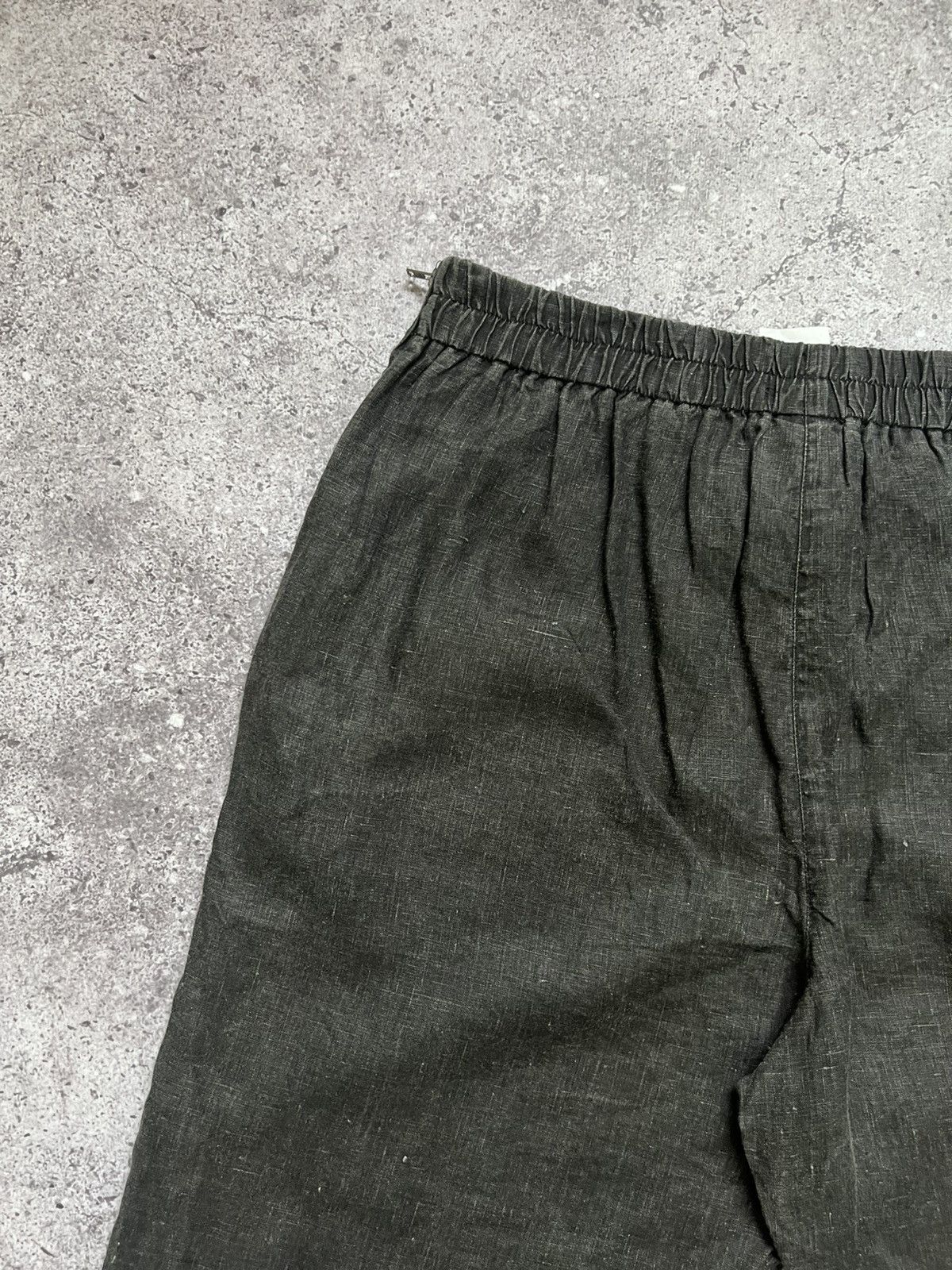 Japanese Brand × OSKA Oska Baggy Linen Pants Trousers Gray Size 26" / US 2 / IT 38 - 17 Thumbnail