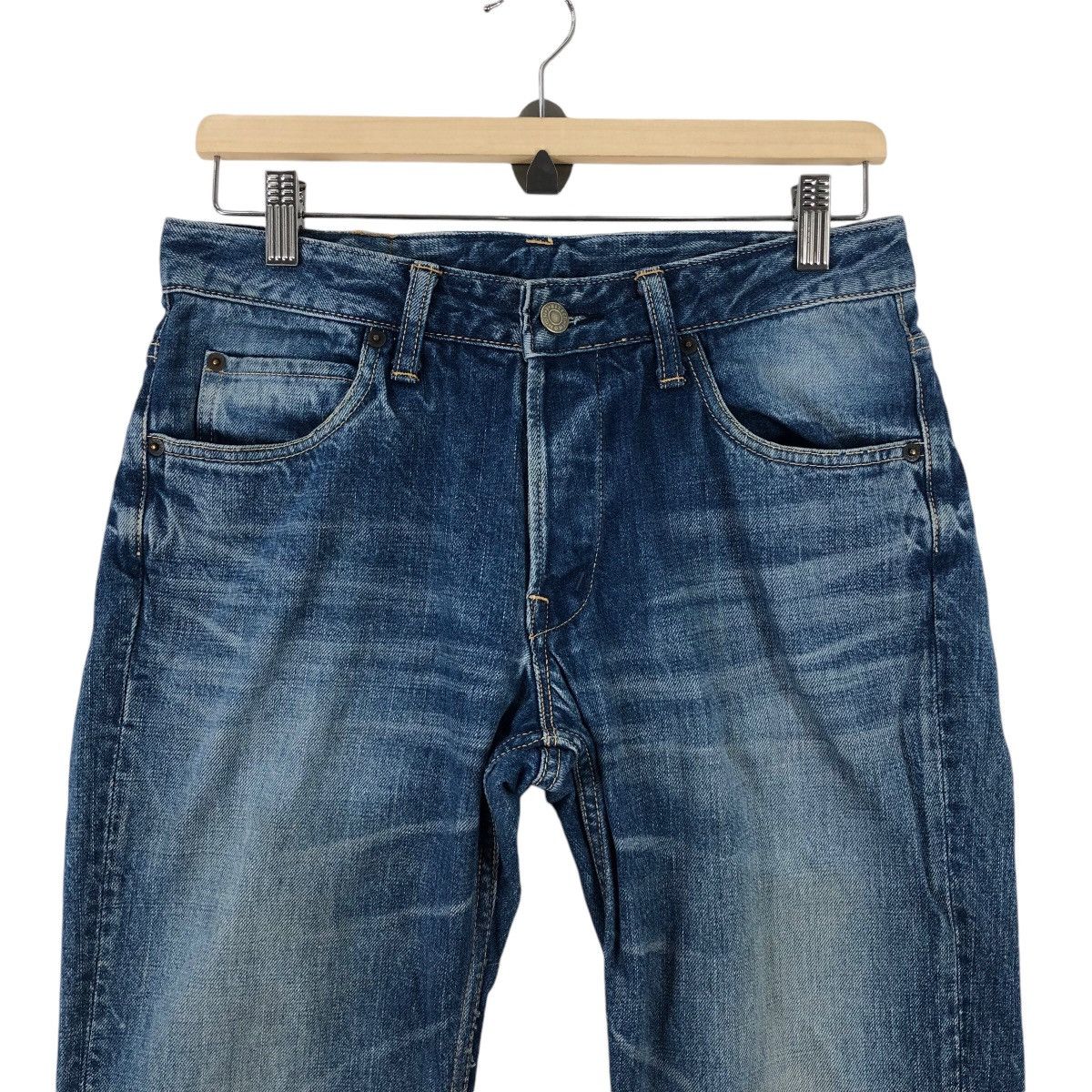 HOLLYWOOD RANCH MARKET × Indigo × Vintage Vintage BLUE BLUE HR Market Jeans Pants Indigo Size US 28 / EU 44 - 2 Thumbnail