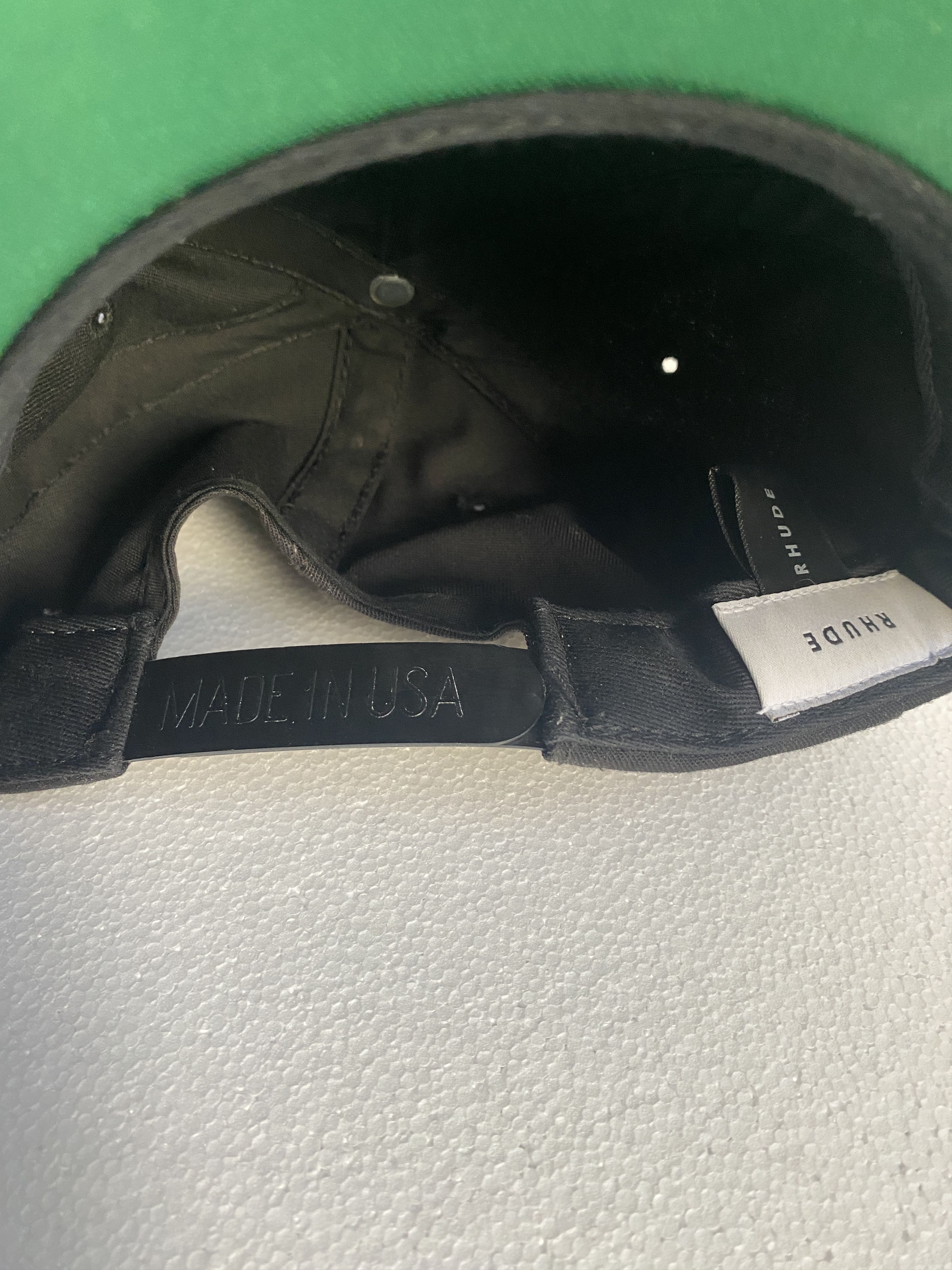 Rhude Rhude Black Podium Cap Size ONE SIZE - 4 Thumbnail