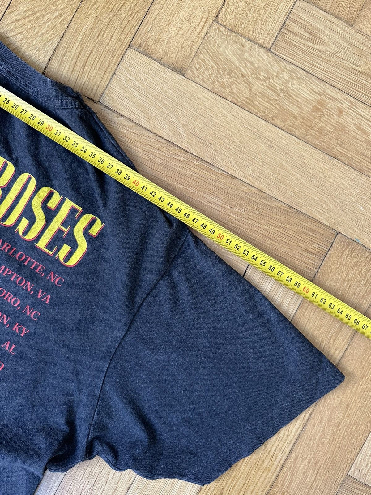 Guns N' Roses Guns n' Roses Vintage Dead Album 1991 USA Tour Merch T-Shirt Size US L / EU 52-54 / 3 - 20 Thumbnail