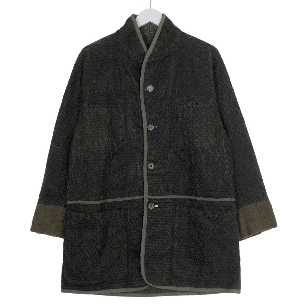 Marithe + Francois Girbaud × Vintage 💥80s MFG MOHAIR CLASSIC BUTTON JACKET Size US M / EU 48-50 / 2 - 1 Thumbnail