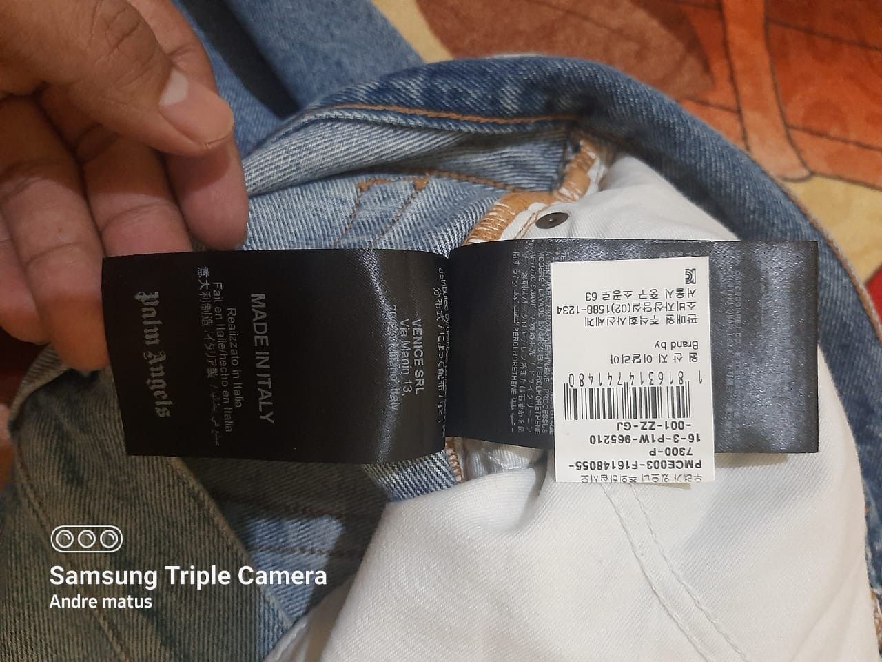 Palm Angels Palm Angels Distressed jeans Size US 30 / EU 46 - 2 Thumbnail