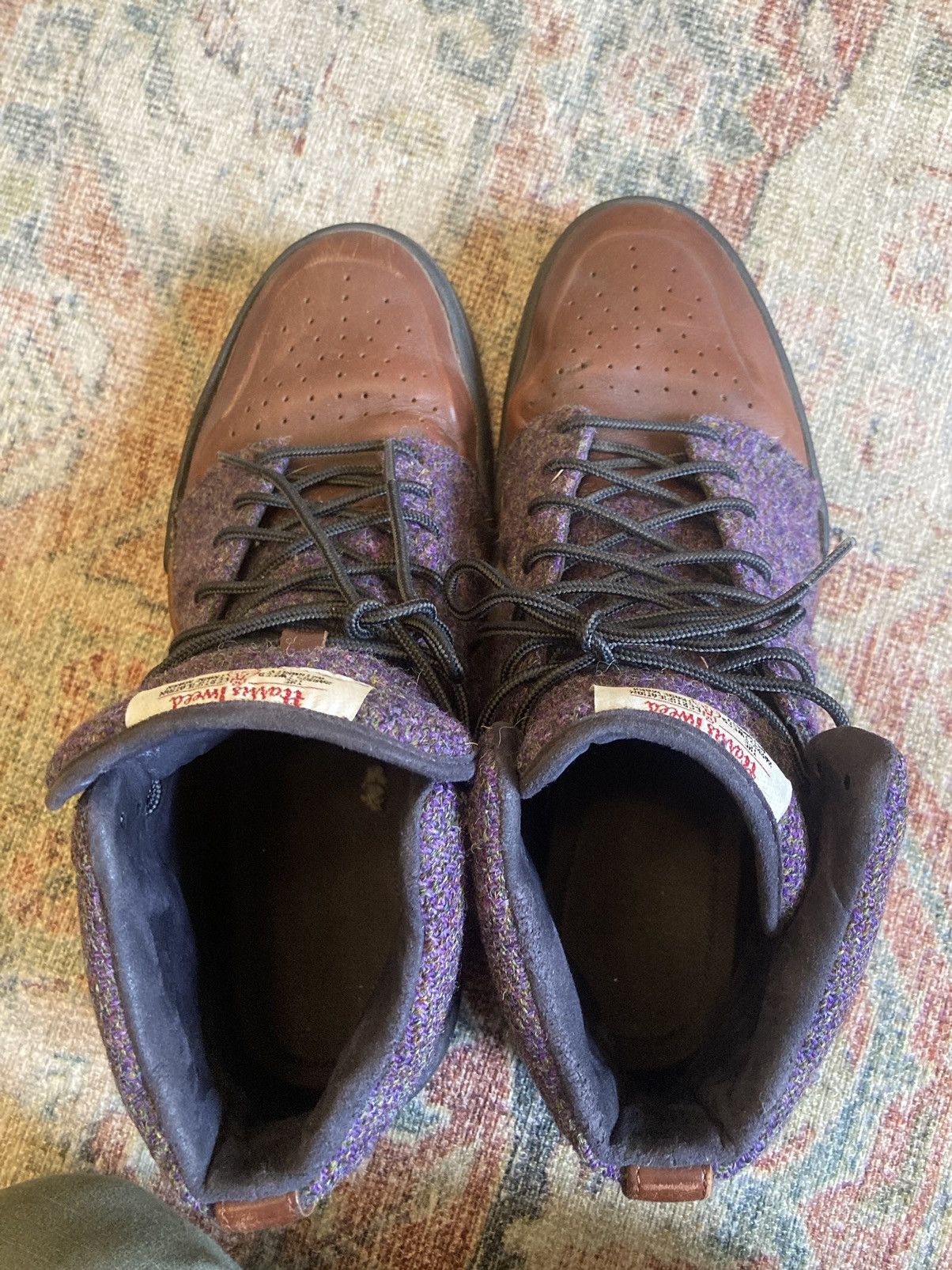 Harris Tweed Air Royal mid Harris tweed -purple Size US 9 / EU 42 - 3 Thumbnail