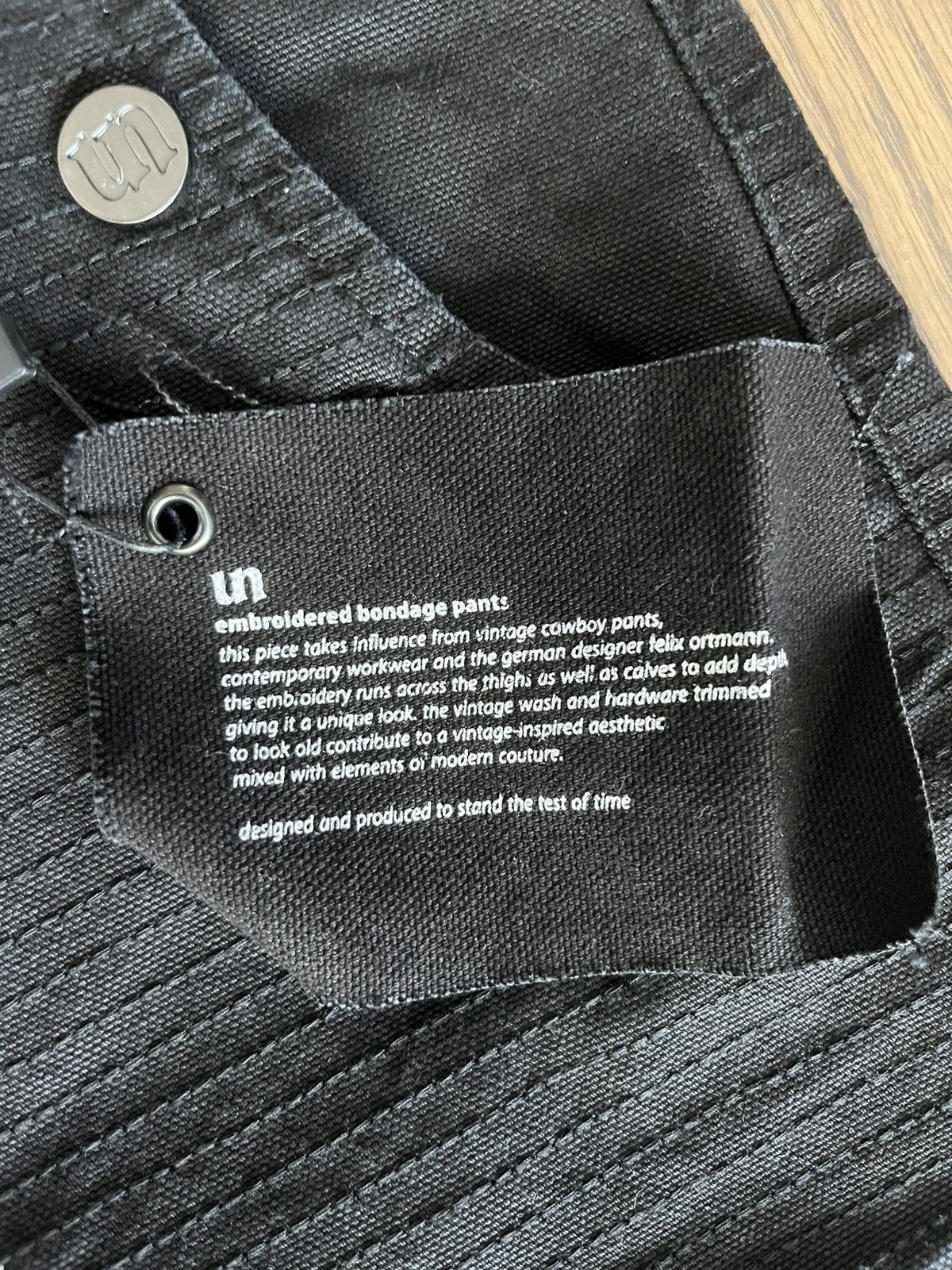 Unvain Studios Bondage Jeans Size US 32 / EU 48 - 8 Thumbnail