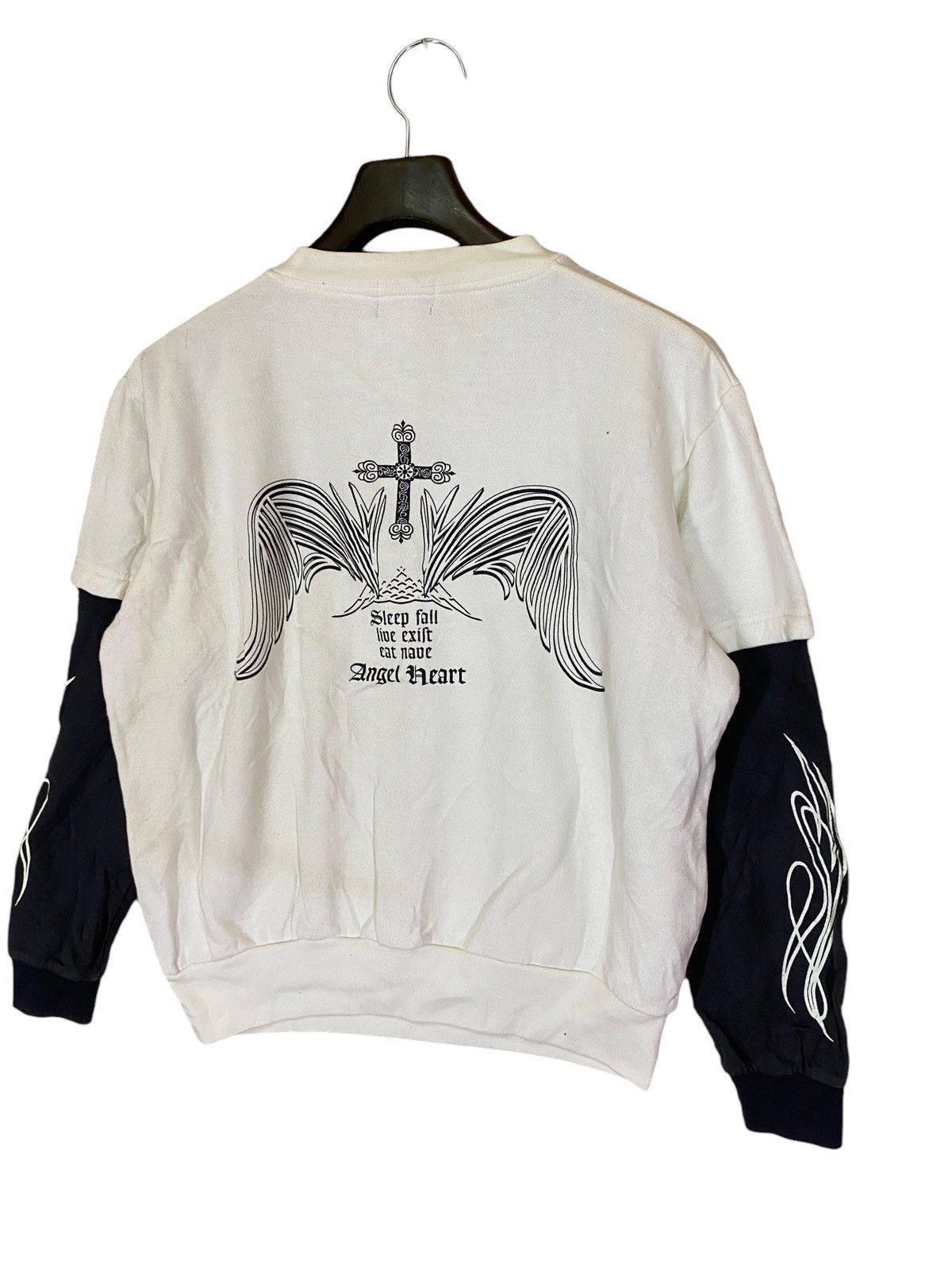 Japanese Brand ‼️THIRD WAVE CROSS DESIGN SURF CREWNECK SWEATSHIRT‼️ Size US M / EU 48-50 / 2 - 3 Thumbnail