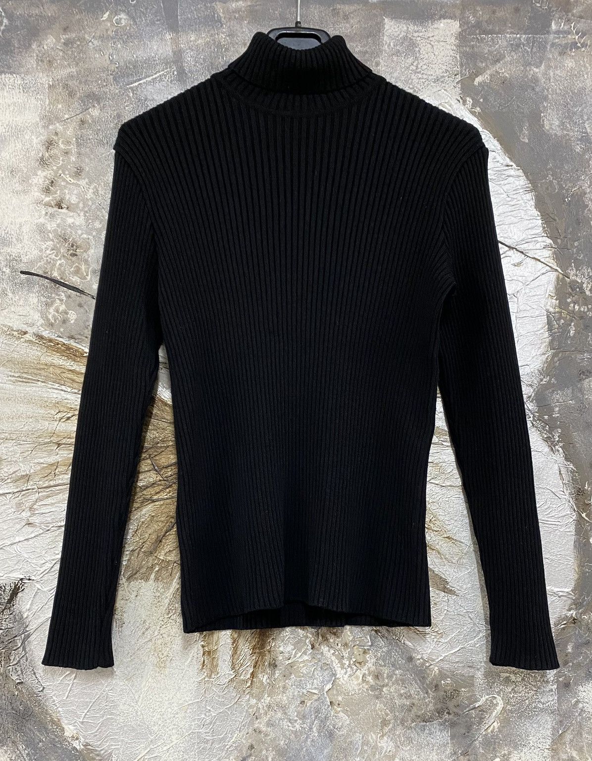Celine Vintage 90s Celine Turtleneck Knitwear Sweater Size S / US 4 / IT 40 - 1 Thumbnail