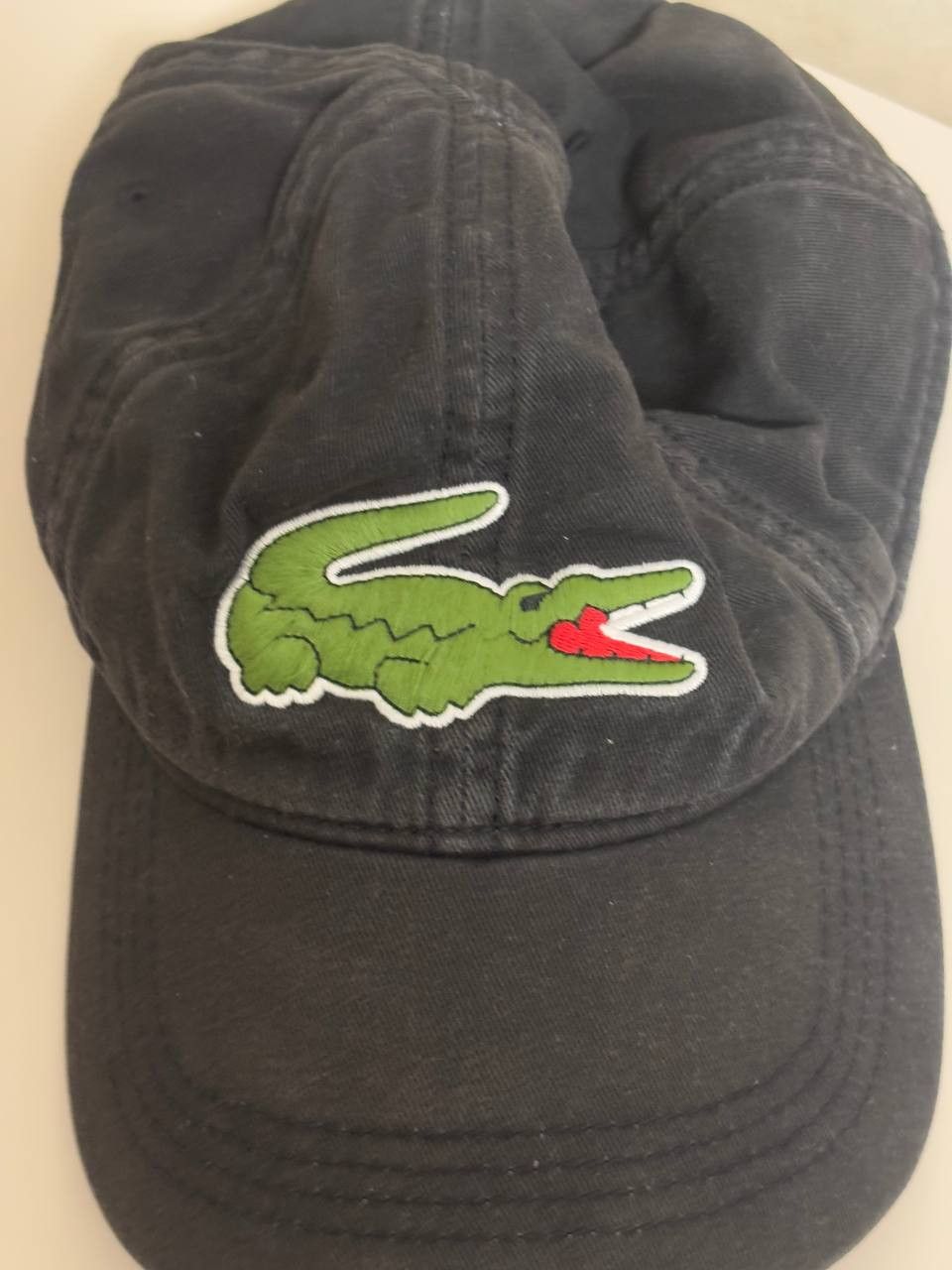 Lacoste Vintage cap LACOSTE Big Logo Camuflage RK8217 Black Size ONE SIZE - 2 Thumbnail