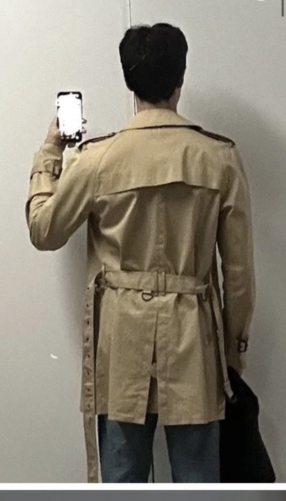 Burberry Burberry Kensjngton Trenchcoat Short Size US M / EU 48-50 / 2 - 2 Thumbnail