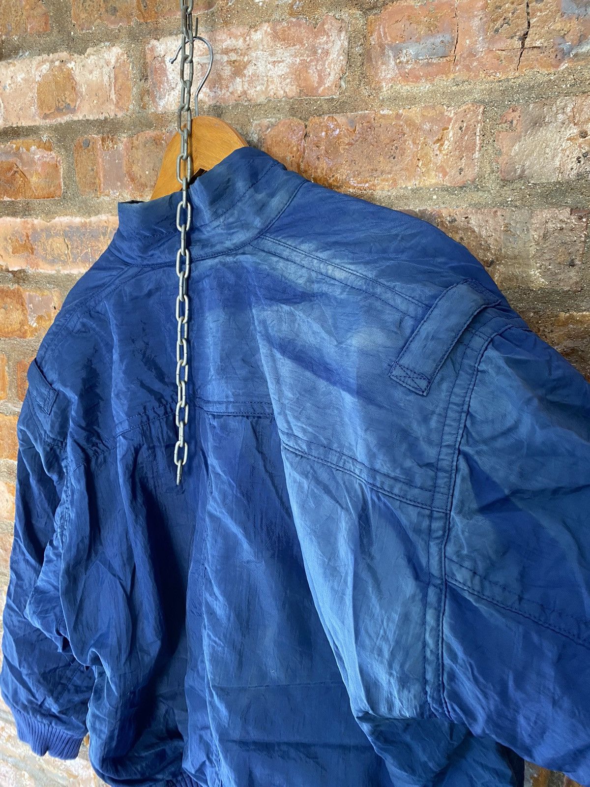 Issey Miyake 1980s Padded shoulder pocket MA-1 bomber Size US M / EU 48-50 / 2 - 17 Thumbnail