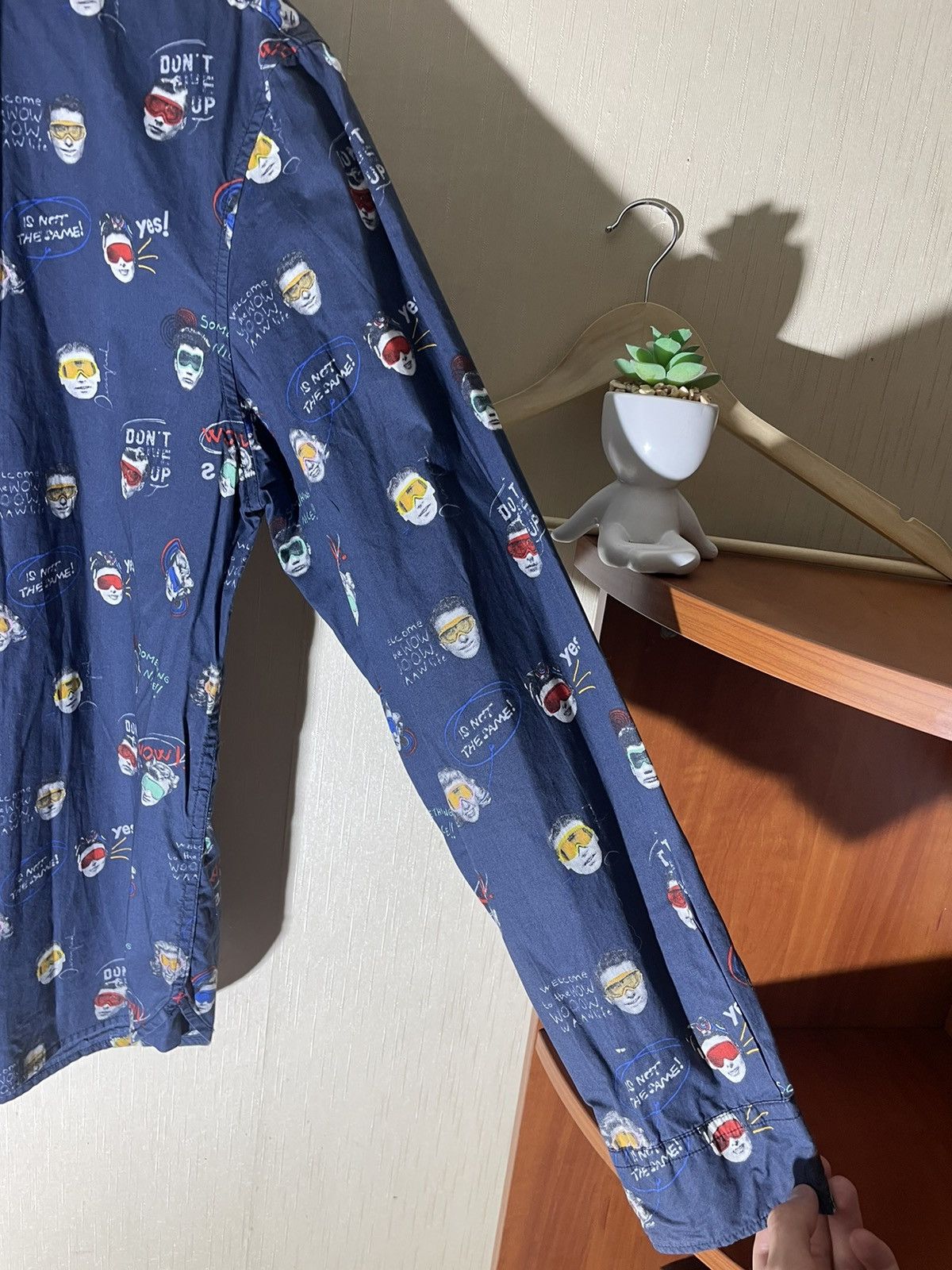 Desigual × Vintage Desigual crazy shirt streetwear Size US XL / EU 56 / 4 - 7 Thumbnail