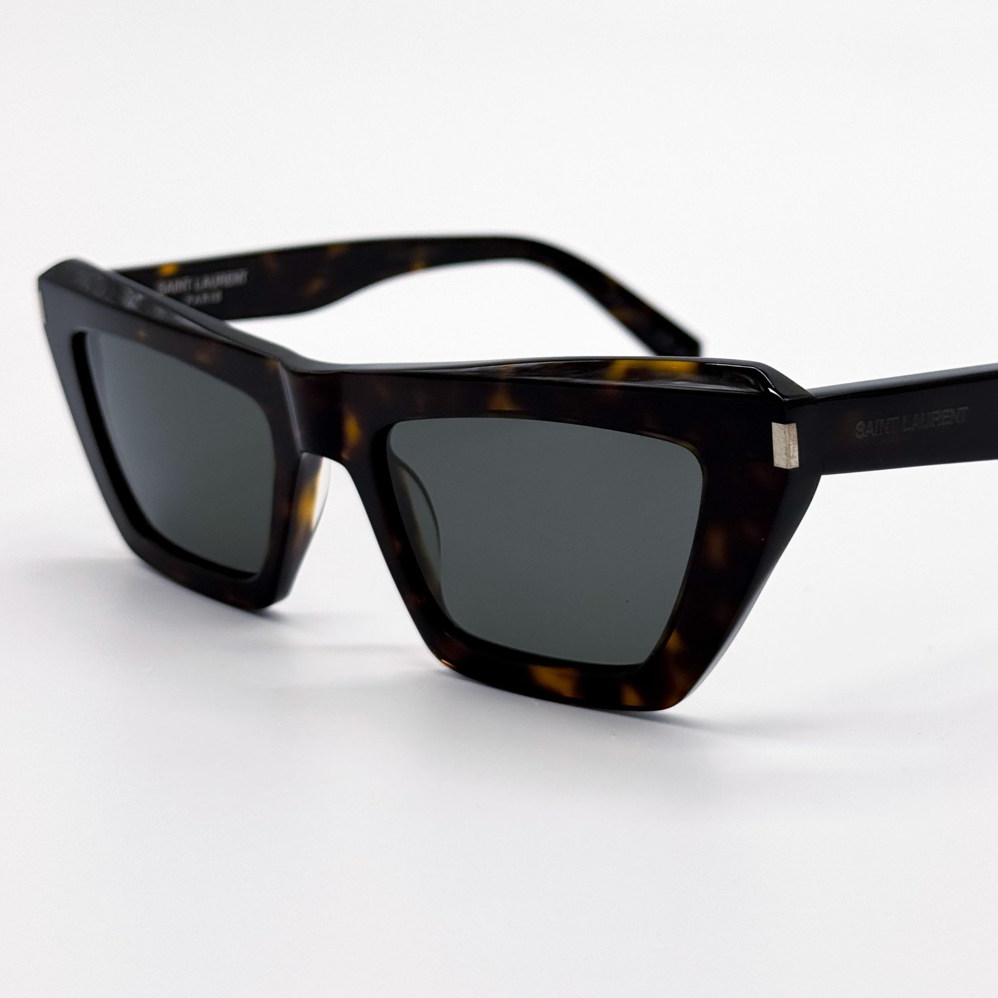 Saint Laurent Paris NEW SAINT LAURENT SUNGLASSES SL467 002 HAVANA WOMEN Size ONE SIZE - 6 Thumbnail