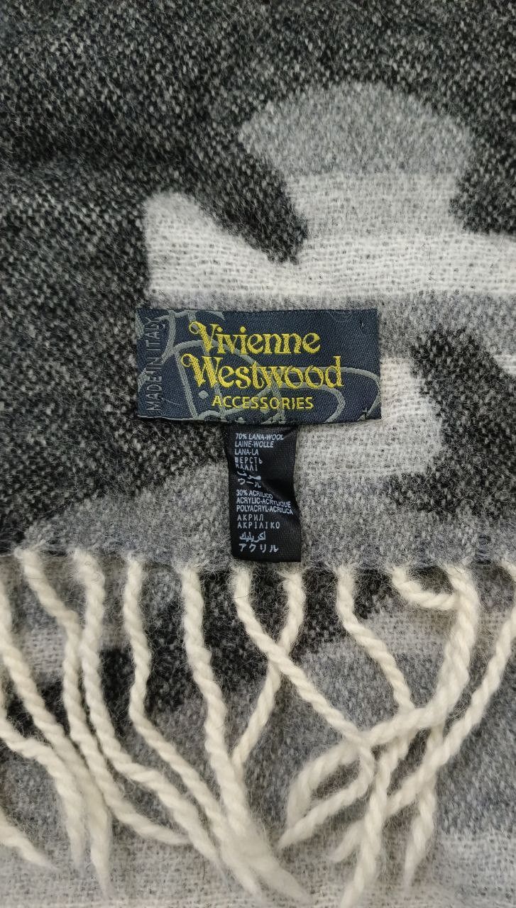 Vivienne Westwood VIVIEENE WESTWOOD BIG LOGO WOOL SCARVES Size ONE SIZE - 9 Thumbnail