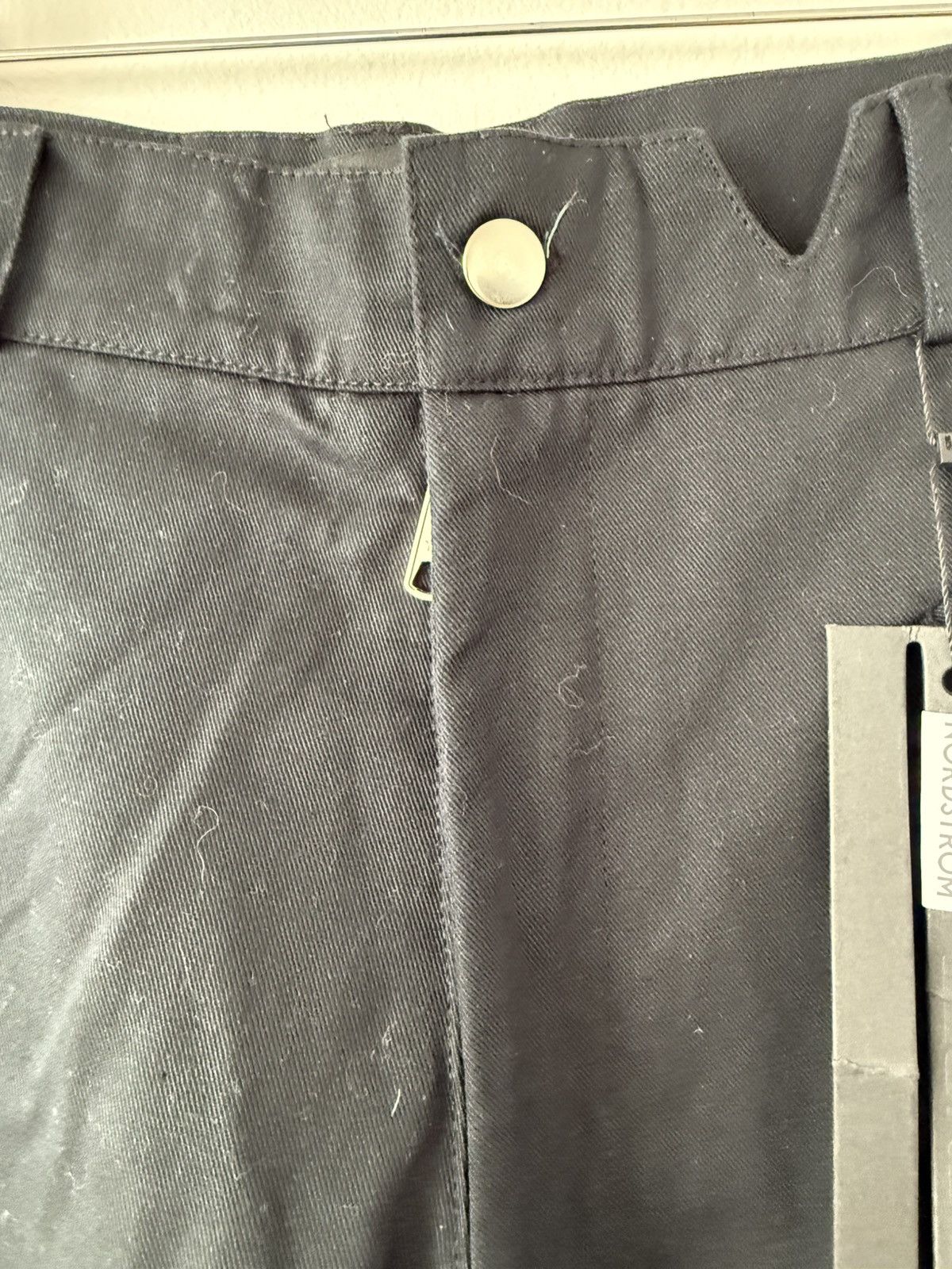 SPENCER BADU Spencer Badu black wide leg pants with front button pockets Size US 28 / EU 44 - 3 Thumbnail