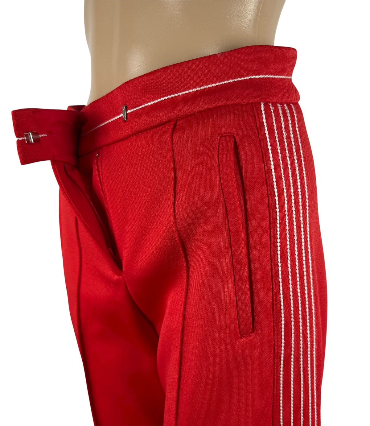 Pinko Pinko Wide Leg Pants Cotton Polyester Striped size UK6 IT38 Size 26" / US 2 / IT 38 - 9 Thumbnail