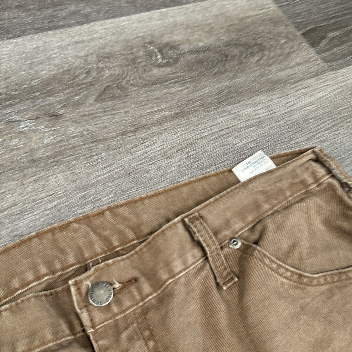Dickies × StraightFaded × Vintage Essential Vintage y2k Dickies faded brown carpenter pants Size US 36 / EU 52 - 4 Thumbnail