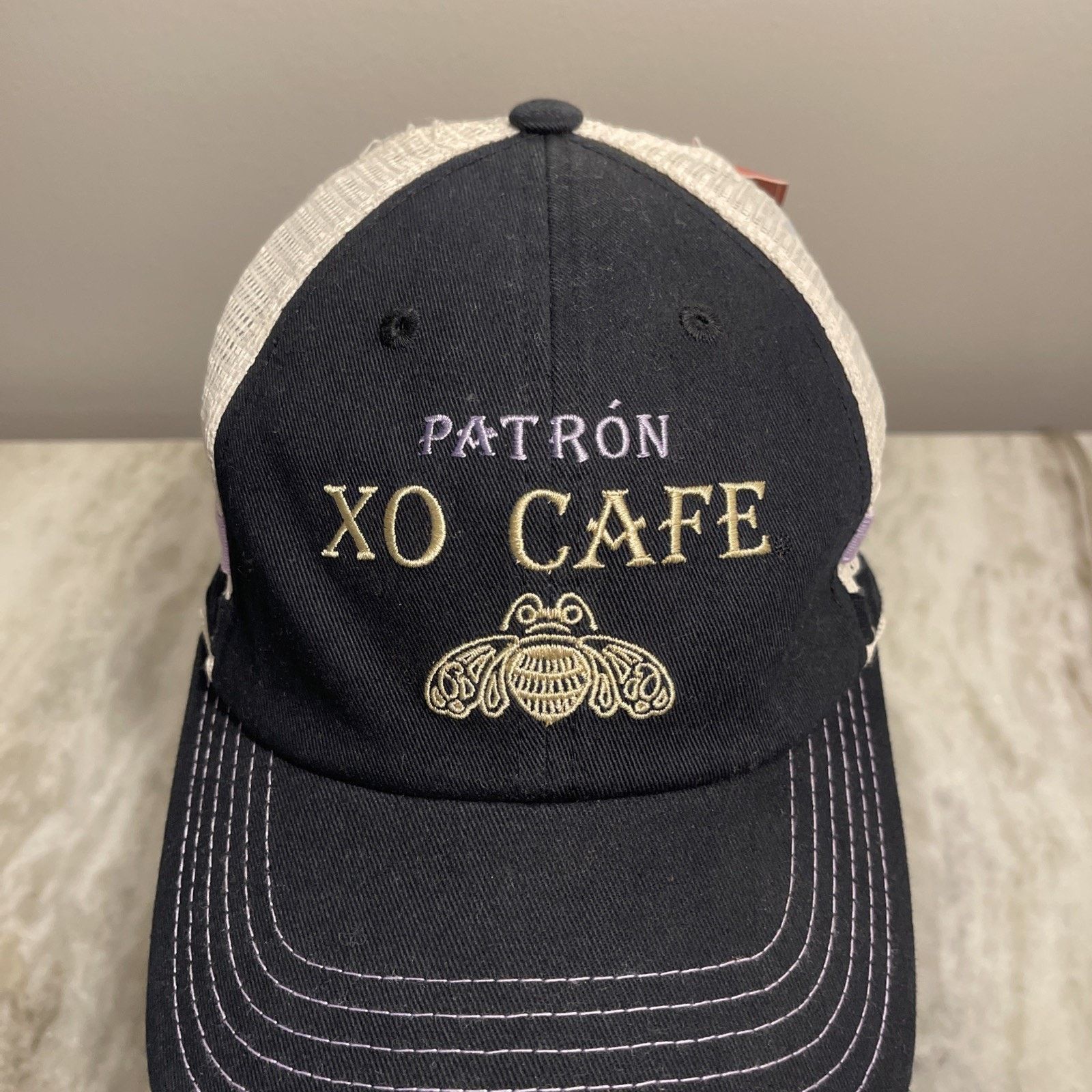 Vintage New PATRON XO CAFE HAT CAP SNAP BACK MESH TRUCKER Size ONE SIZE - 2 Thumbnail