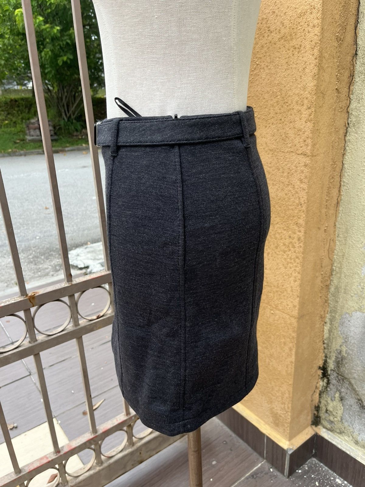 Prada Vintage prada belted skirt Size 29" - 3 Thumbnail