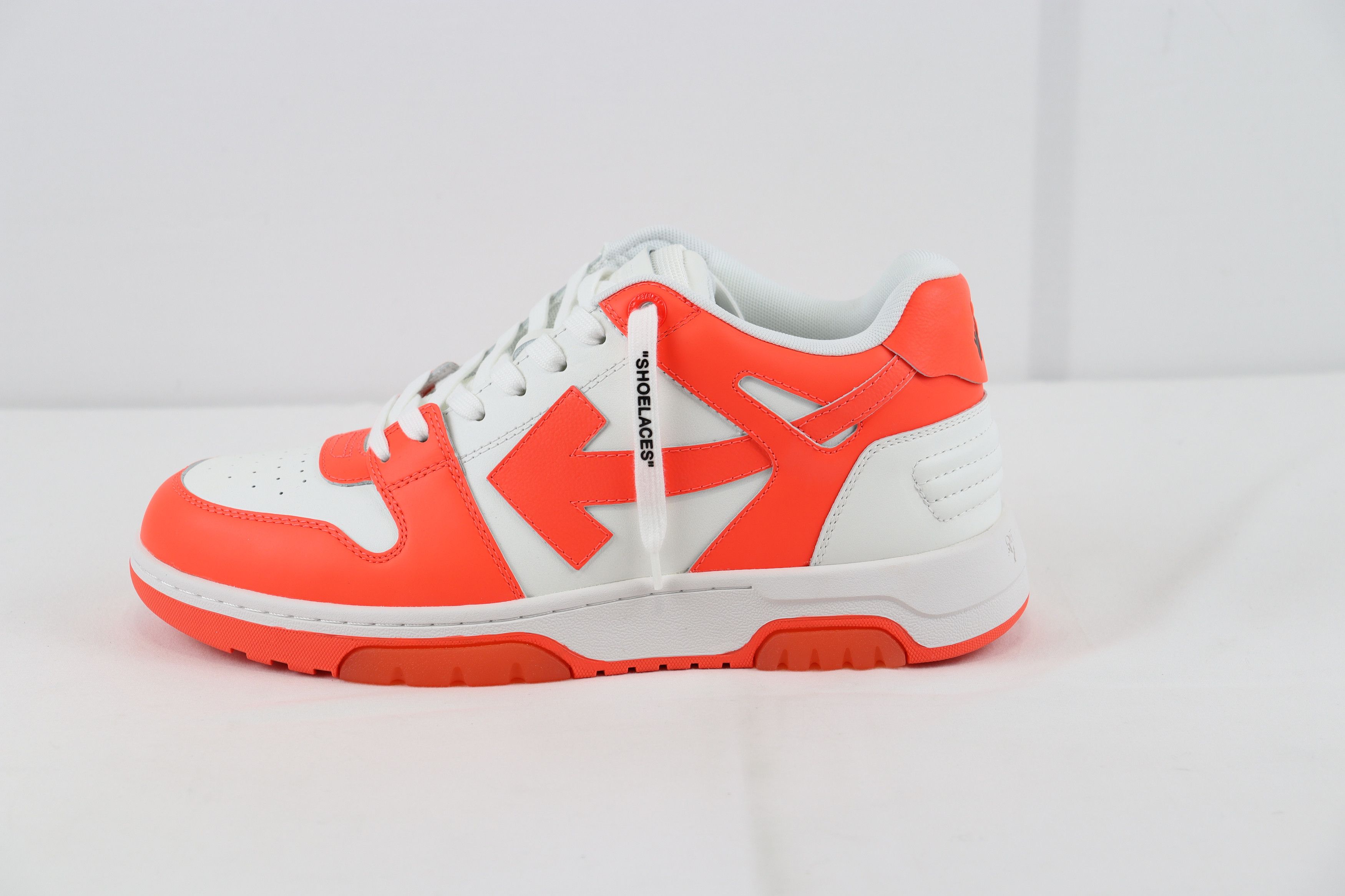 Off-White o1rshd1 Q: 2 / Out of Office Sneakers in Fluo Orange & White Size US 12 / EU 45 - 2 Thumbnail