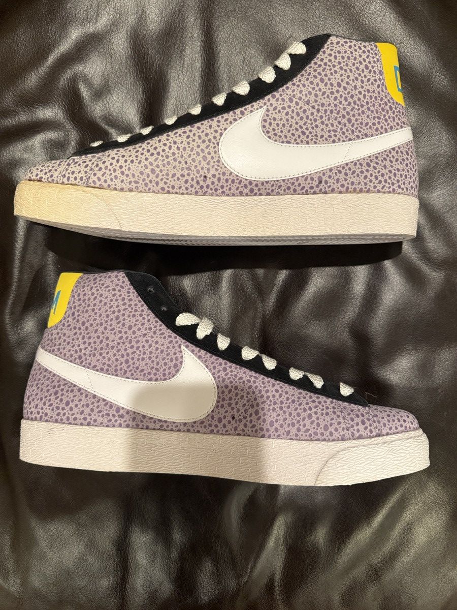 Nike SIGNED Nike Blazer Mid PRM DQM Safari 317435-511 New DS 11M Size US 11 / EU 44 - 3 Thumbnail