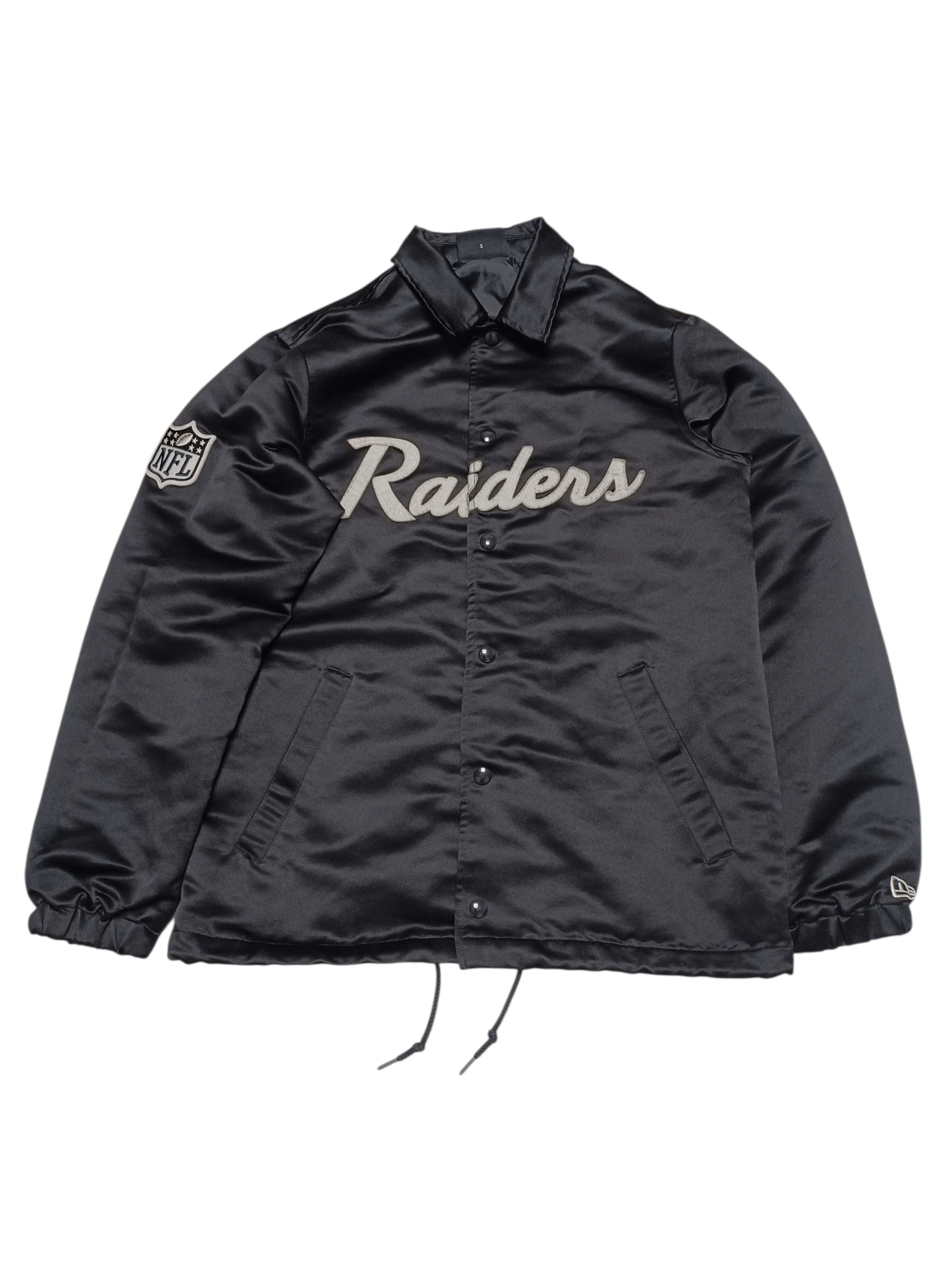 New Era OAKLAND RAIDERS NEW ERA NFL NYLON COACH JACKET Size US S / EU 44-46 / 1 - 1 Thumbnail