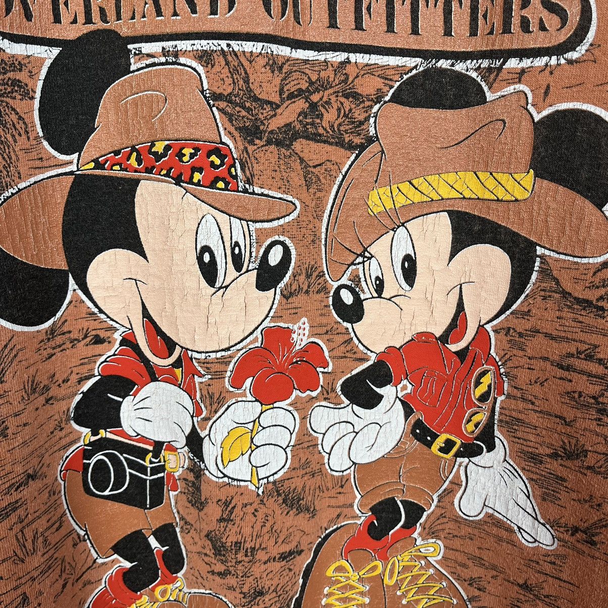 Vintage Vintage Mickey Mouse Overland Outfitters Disney tee 80’s Size US M / EU 48-50 / 2 - 11 Thumbnail