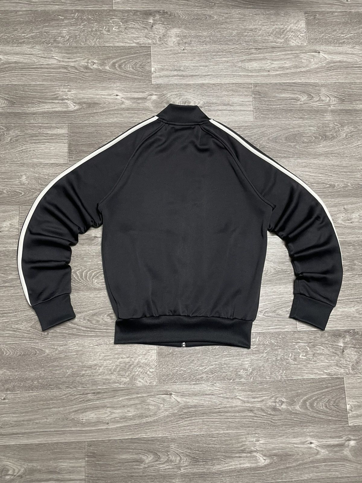 Adidas Adidas Fire Bird Black 3-Stipe Track Jacket Bomber Y2K Size US S / EU 44-46 / 1 - 14 Thumbnail