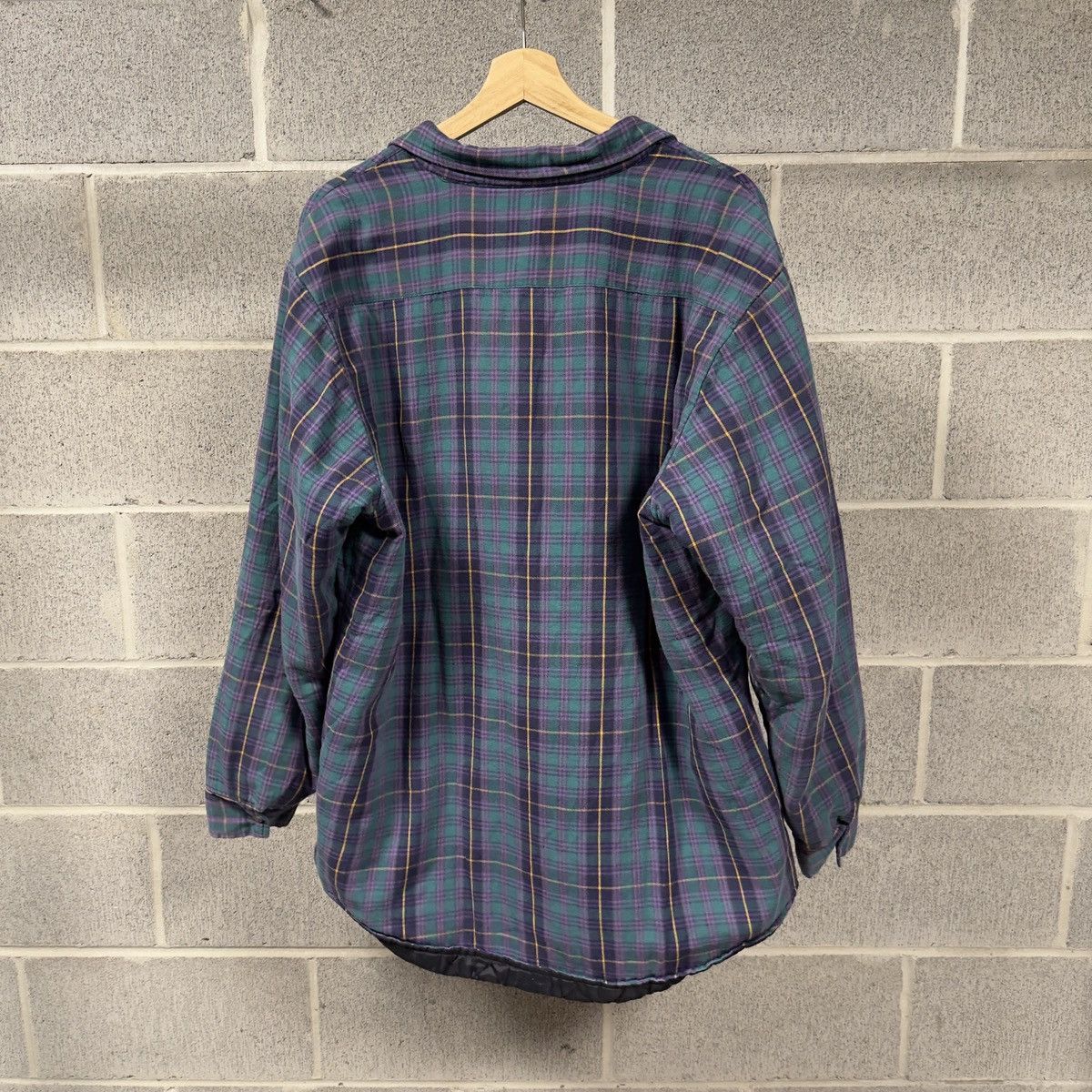 Vintage Vintage 80s Woolrich Plaid Grunge Flannel Jacket ERD Grunge Size US XL / EU 56 / 4 - 4 Thumbnail