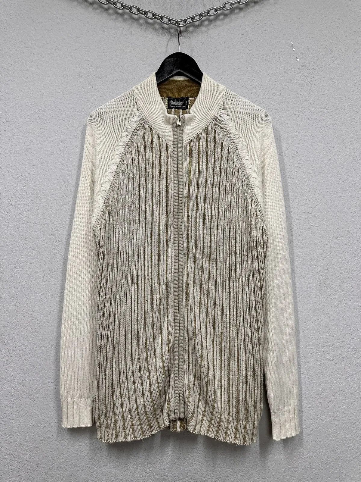 14th Addiction Vintage Beige Sweater Dolce Gabbana Style Streetwear Y2K Size US L / EU 52-54 / 3 - 2 Thumbnail