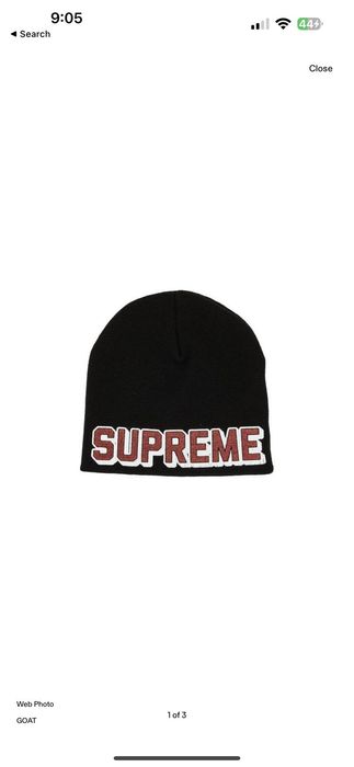 Supreme SUPREME DRAGON BEANIE BLACK | Grailed