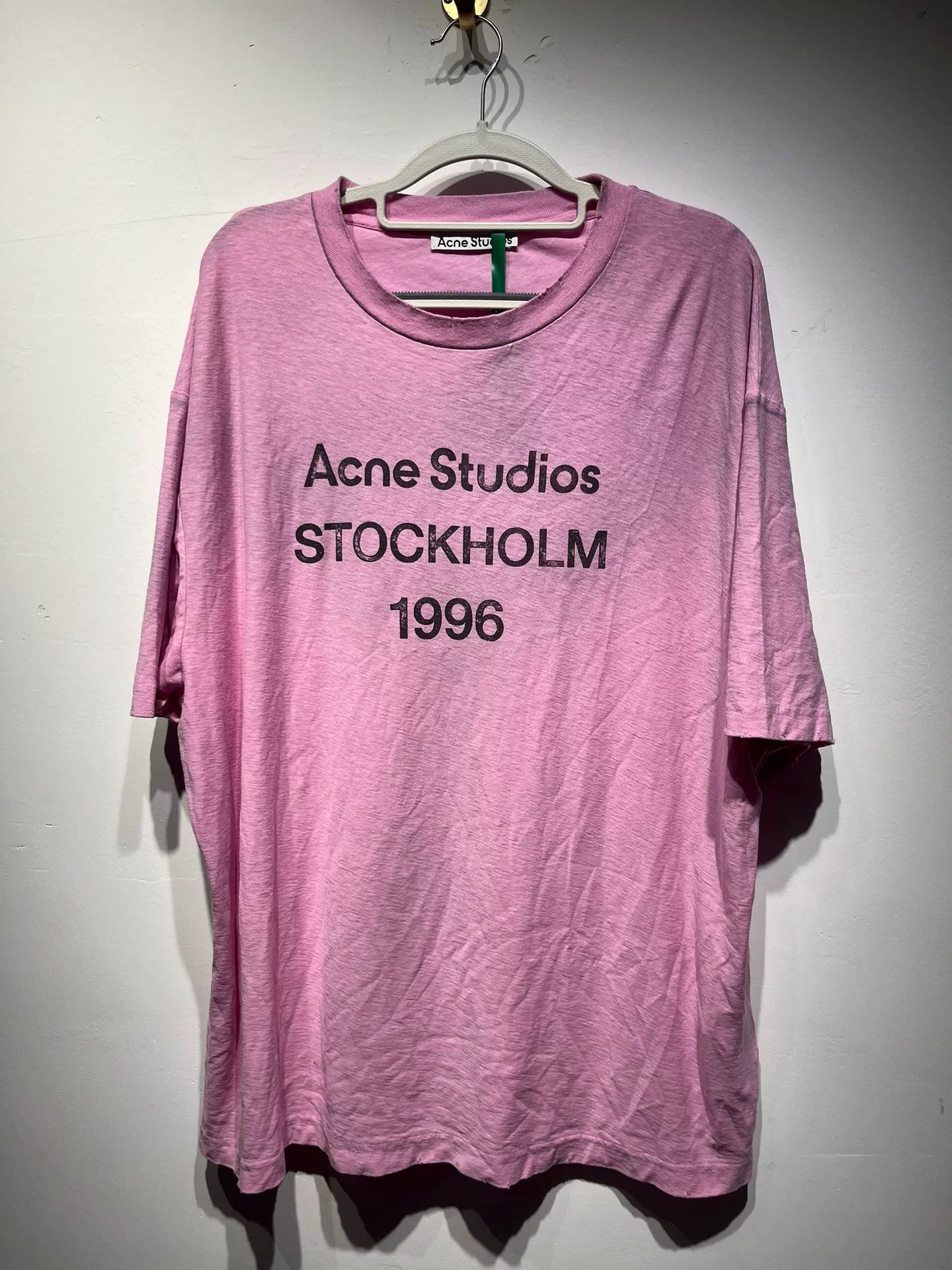 Acne Studios Acne Studios Printed Pink T-Shirt 2XS Women Size XS / US 0-2 / IT 36-38 - 1 Thumbnail