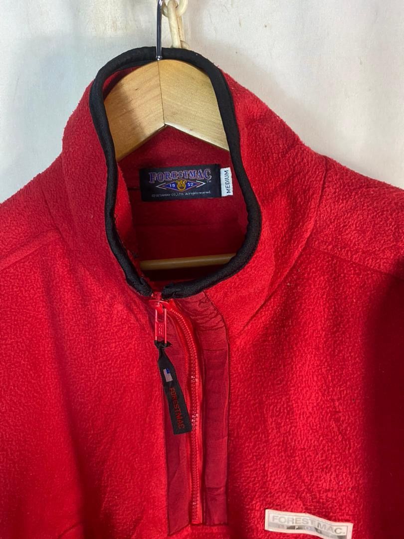 Other Vintage forestmac half zipper fleece jacket Size US L / EU 52-54 / 3 - 3 Thumbnail