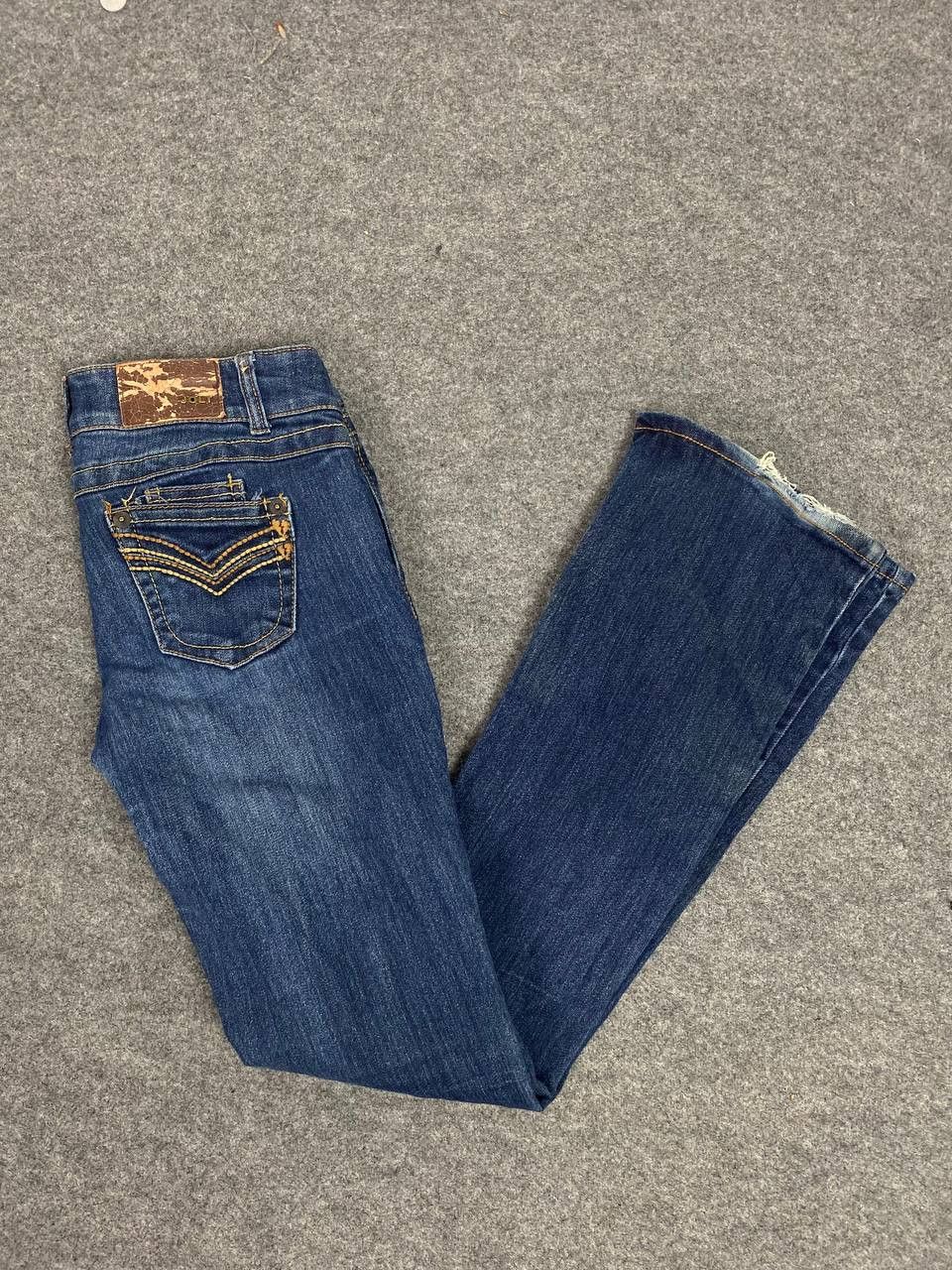 Japanese Brand jolt japanese brands bootcut flare denim Size 31" - 2 Thumbnail