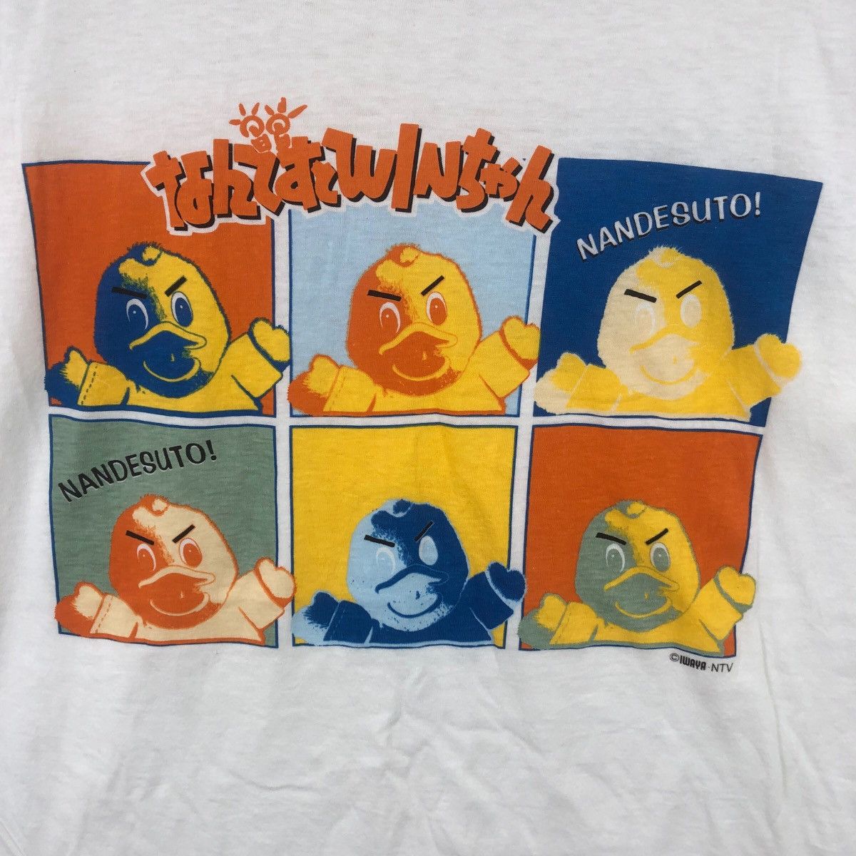 Vintage Vintage 80’ WIN CHAN DUCK Japanese Cartoon Tee Shirt Top Size US M / EU 48-50 / 2 - 3 Thumbnail