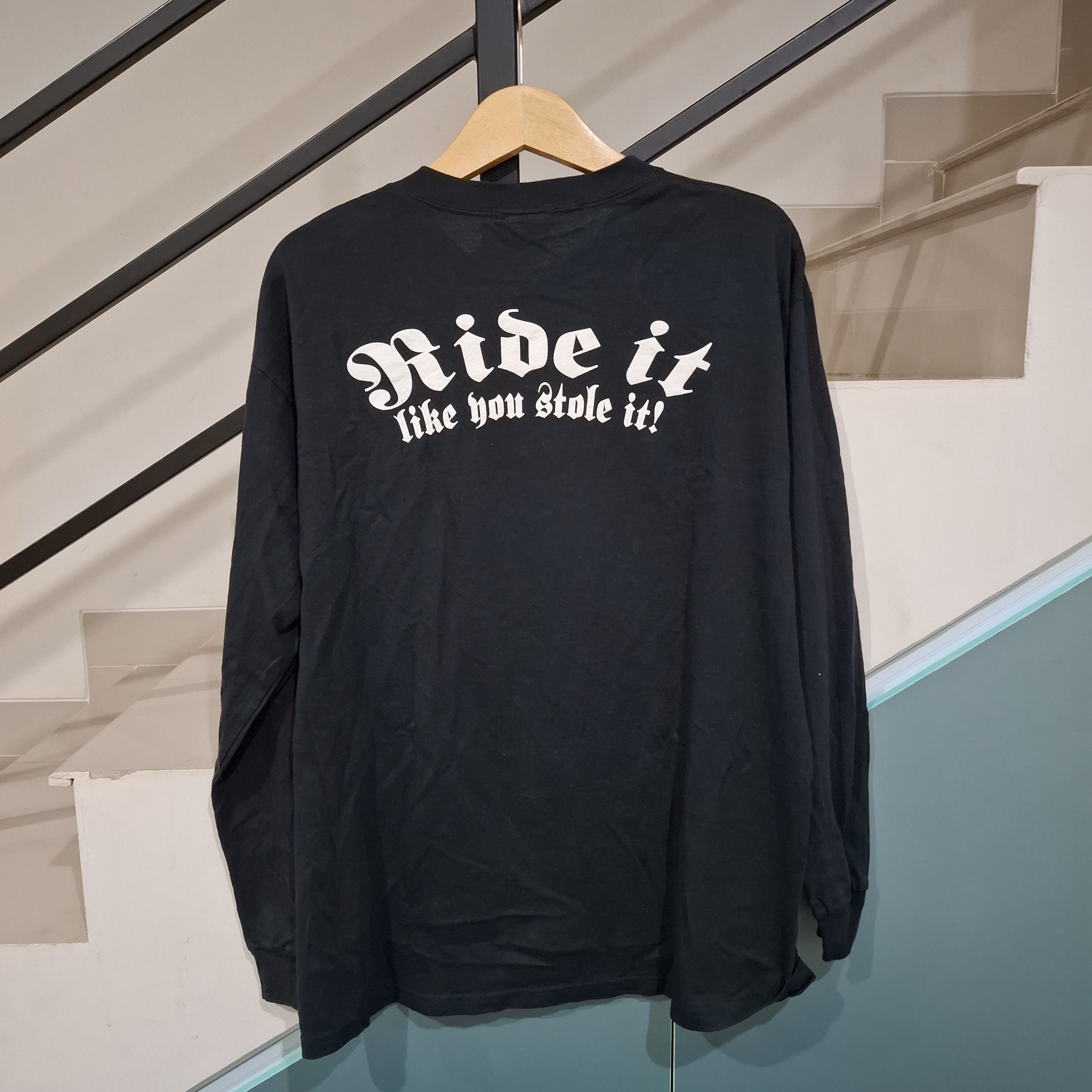 Vintage RARE Y2K Exit 26 Choppers Long Sleeve - L Size US L / EU 52-54 / 3 - 2 Thumbnail