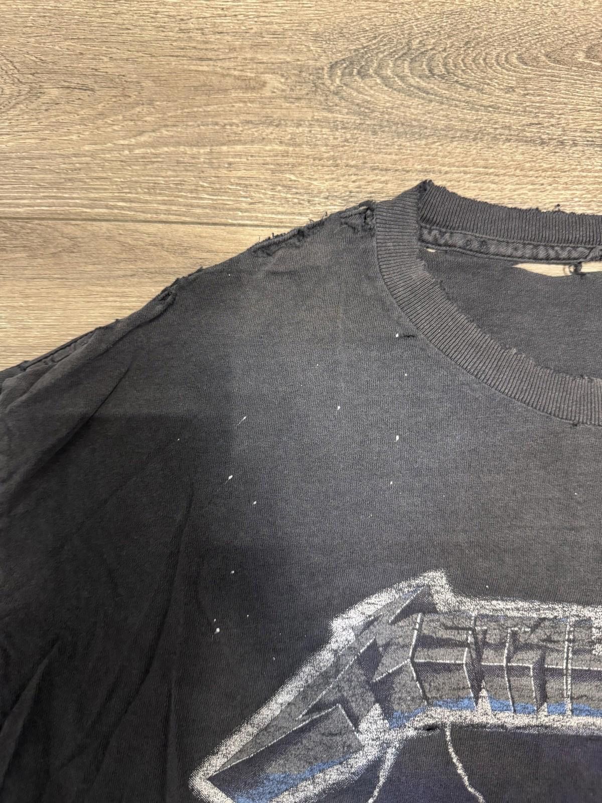 Other VTG 90s Y2K Metallica Ride The Lightning 2nd Print 1994 Size US L / EU 52-54 / 3 - 7 Thumbnail