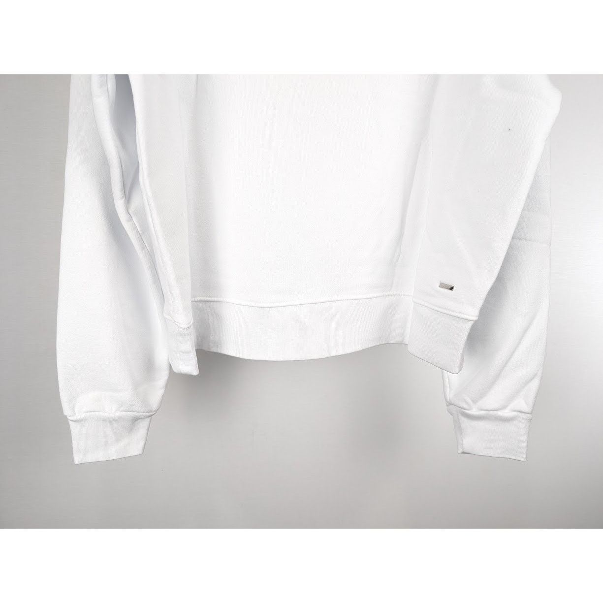 Amiri o1rshd1 MA Bar Embroidery Hoodie in White Size US S / EU 44-46 / 1 - 14 Thumbnail