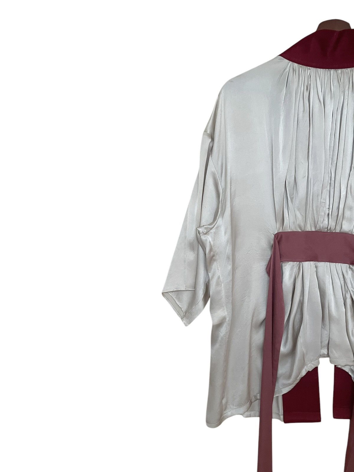 Haider Ackermann Haider Ackermann Two Tone Silk Kimono Cardigan Size XS / US 0-2 / IT 36-38 - 5 Thumbnail