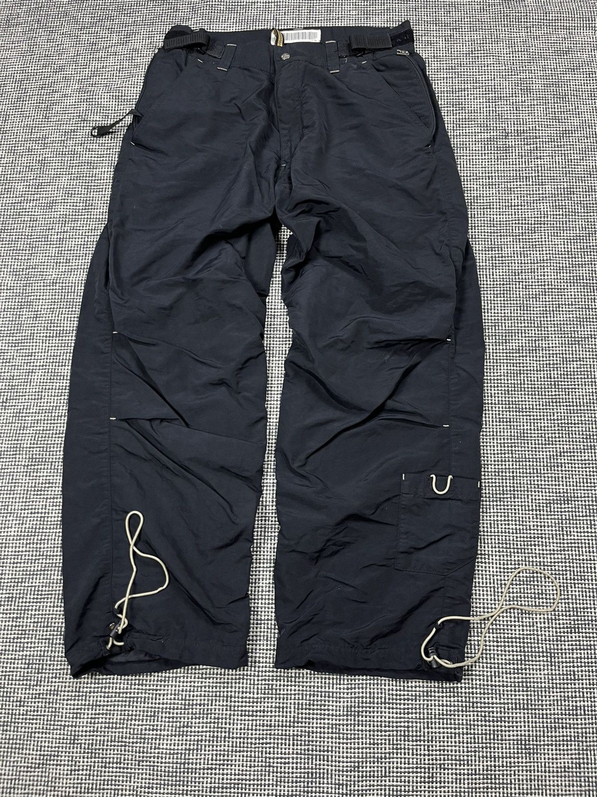Japanese Brand Baggy parachute sir benni miles cargo trousers nylon y2k Size US 32 / EU 48 - 3 Thumbnail