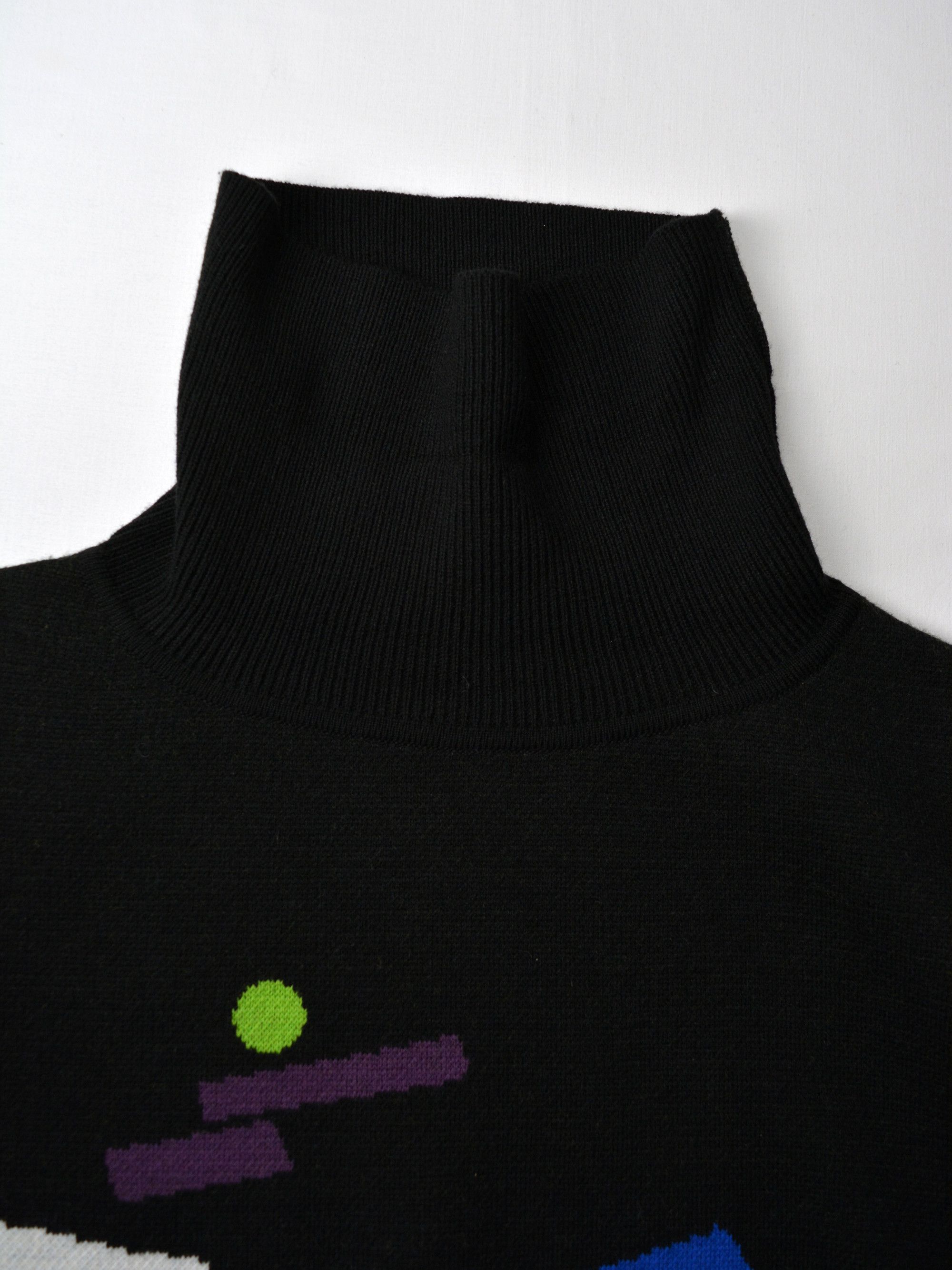 Gosha Rubchinskiy A/W 2017 - Kazimir Malevich geometry turtleneck sweater Size US XL / EU 56 / 4 - 4 Thumbnail