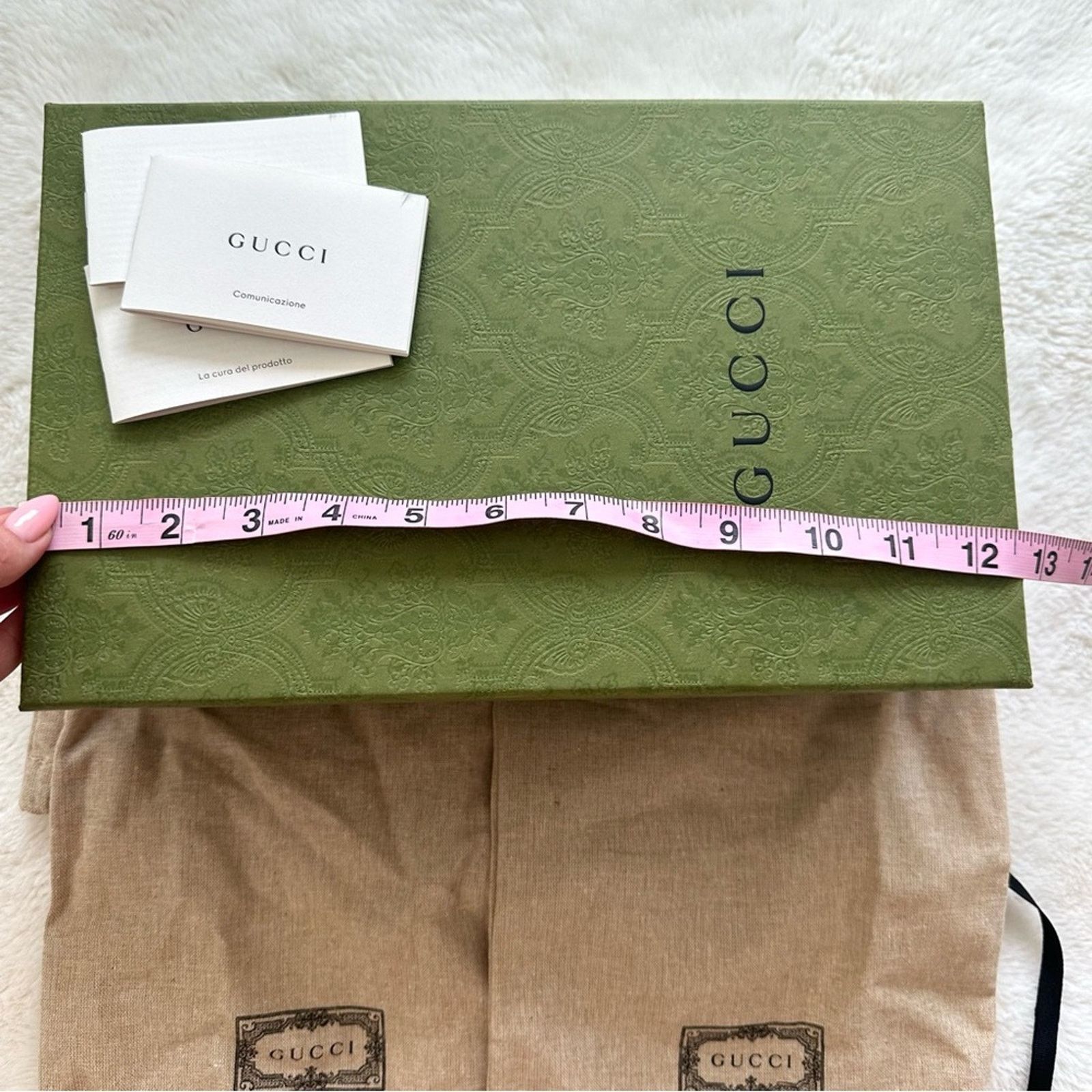 Gucci NEW!!! Gucci box with dust bags Authentic | Grailed