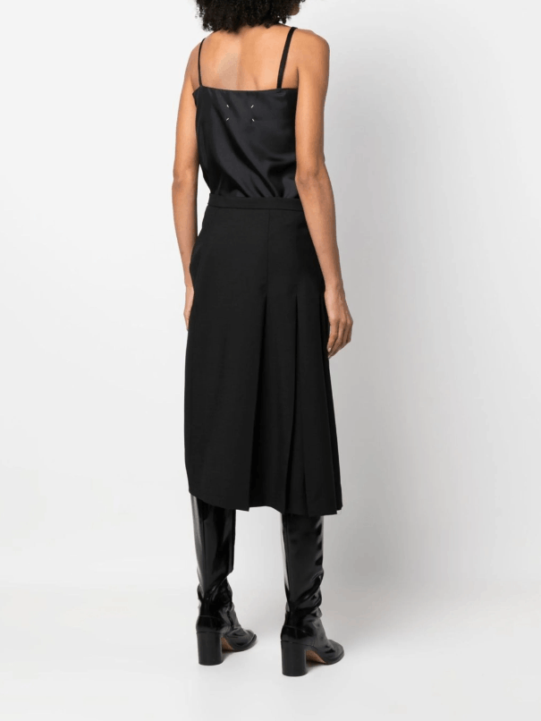 Maison Margiela BNWT AW23 MAISON MARGIELA REWORKED WOOL MID DRESS 38 Size XS / US 0-2 / IT 36-38 - 9 Thumbnail