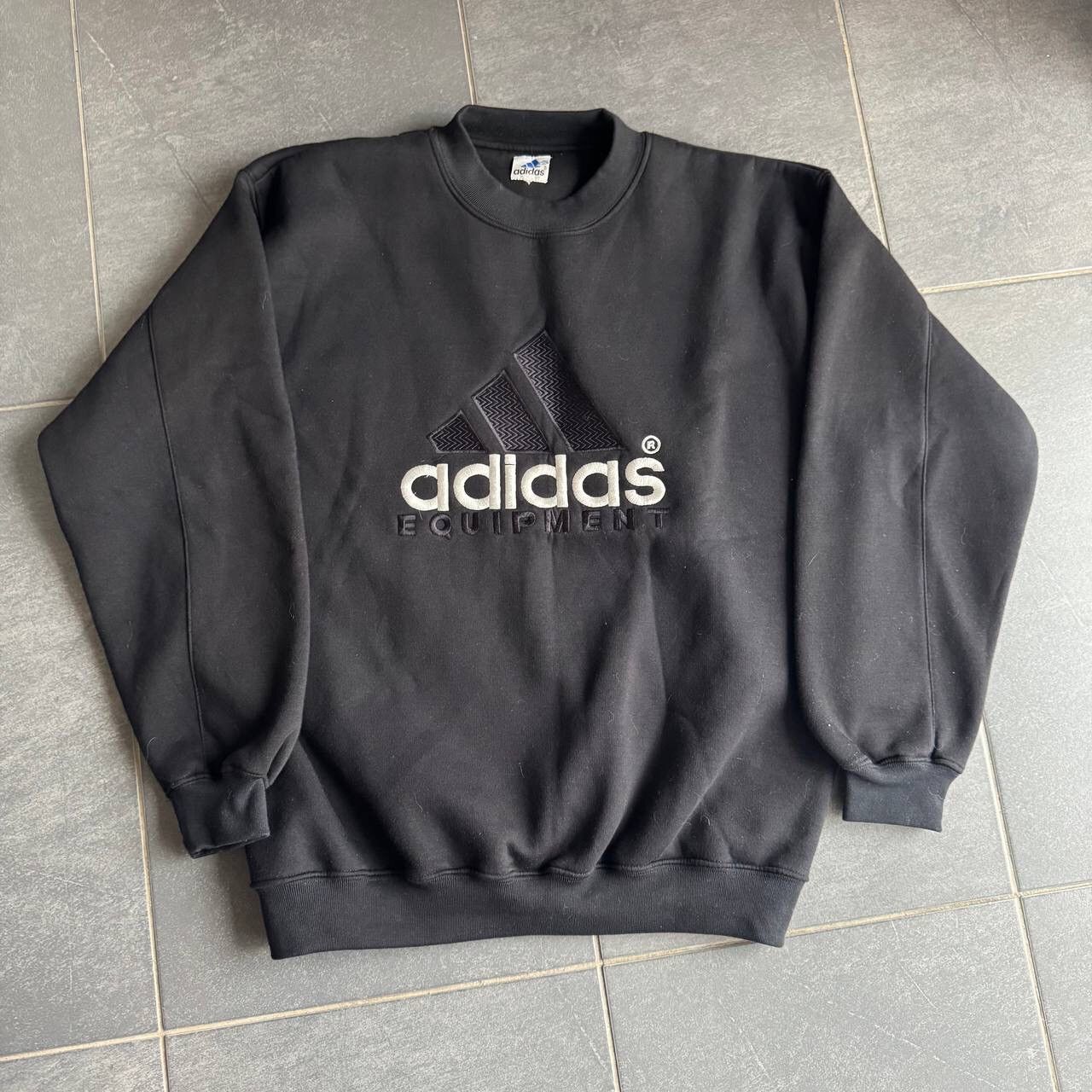 00's Adidas Equipment Vintage Big Logo Crewneck Sweatshirt