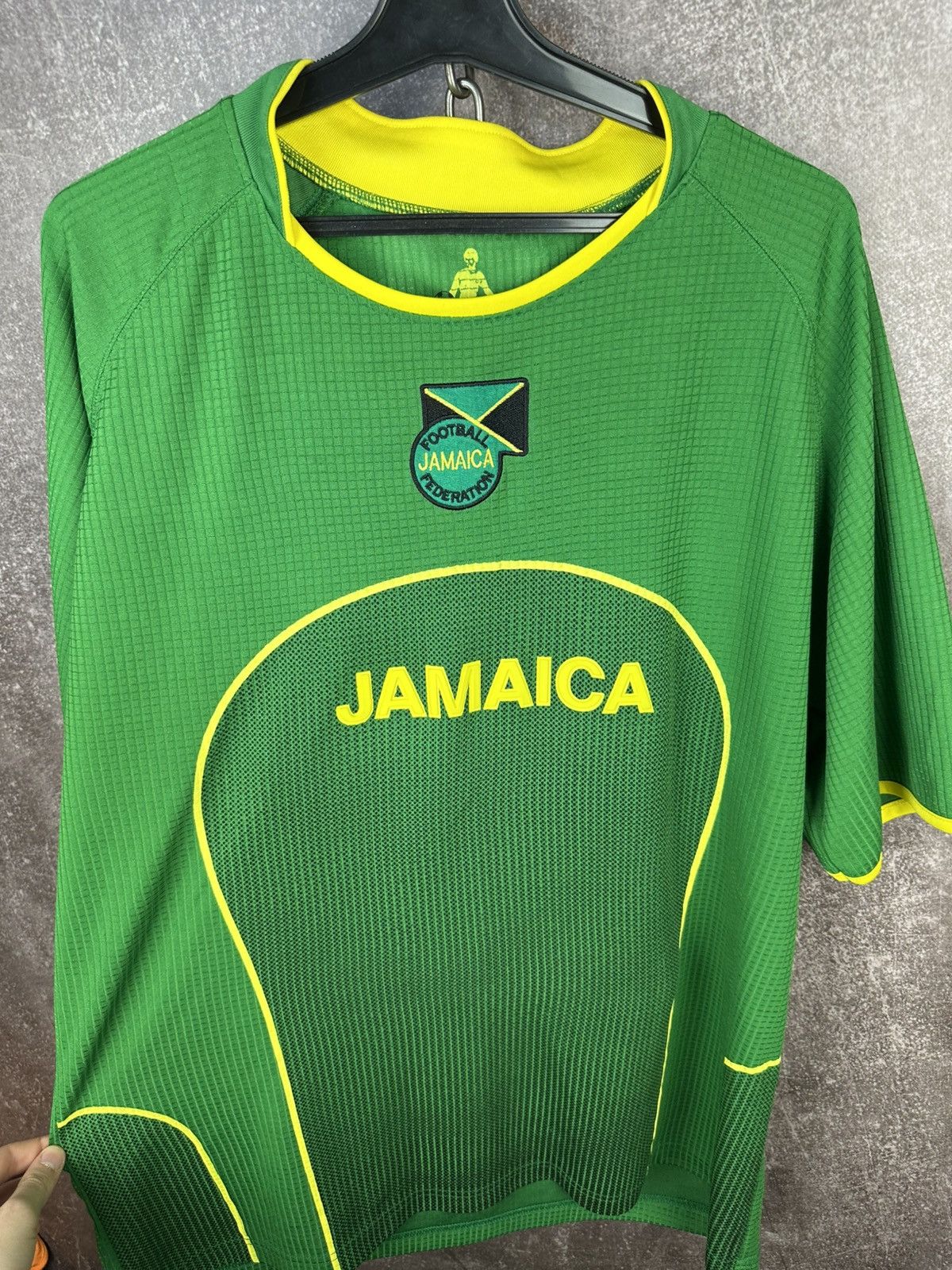 Vintage Vintage Y2k Jamaica Soccer Jersey Size US XL / EU 56 / 4 - 3 Thumbnail