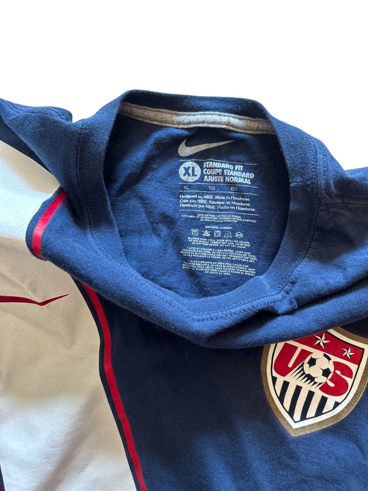 Nike Vintage Nike USA soccer tee Size US XL / EU 56 / 4 - 2 Thumbnail