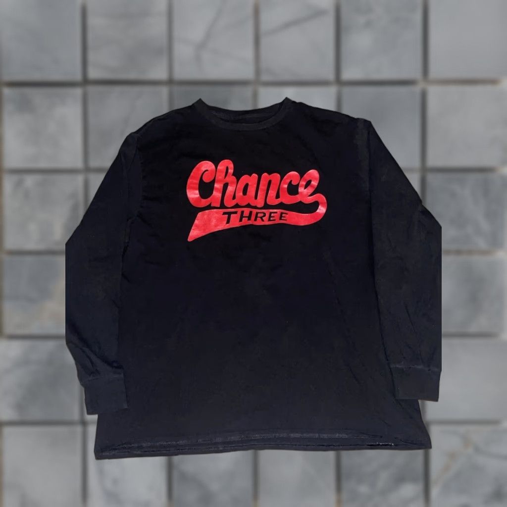 Vintage Chance The Rapper Long Sleeve Shirt Black XL Men T-Shirt Sleeve Long Music Rap Hiphop 3 Size US XL / EU 56 / 4 - 1 Thumbnail