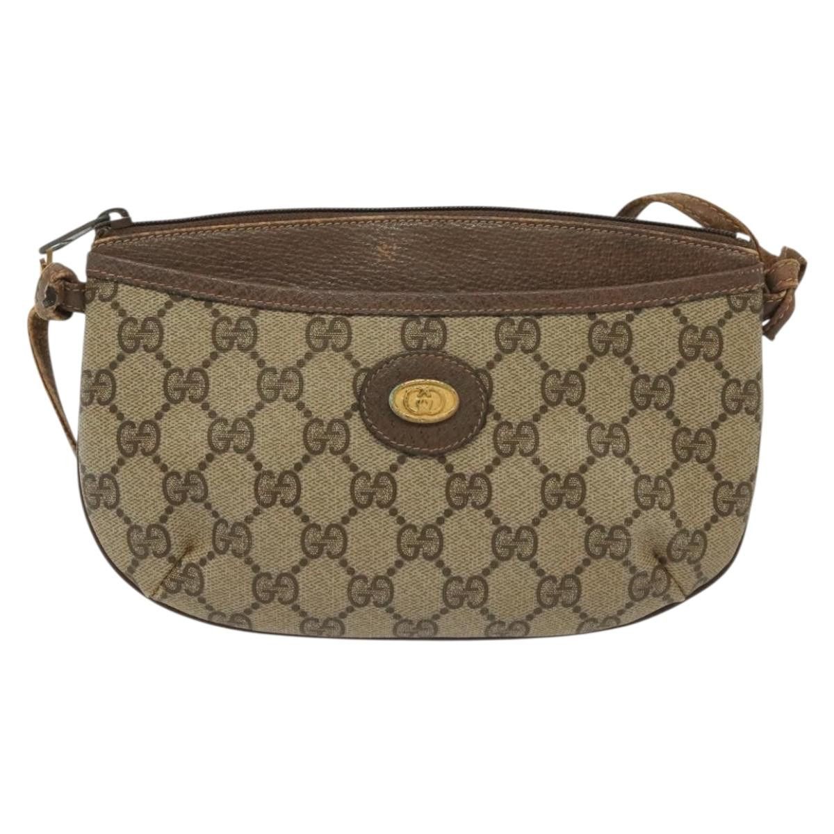 Gucci GUCCI GG Supreme Shoulder Bag Pvc Beige Gold 904 02 020 Size ONE SIZE - 2 Thumbnail