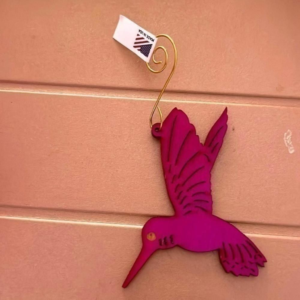 Designer Handmade hummingbird ornament Size ONE SIZE - 1 Thumbnail