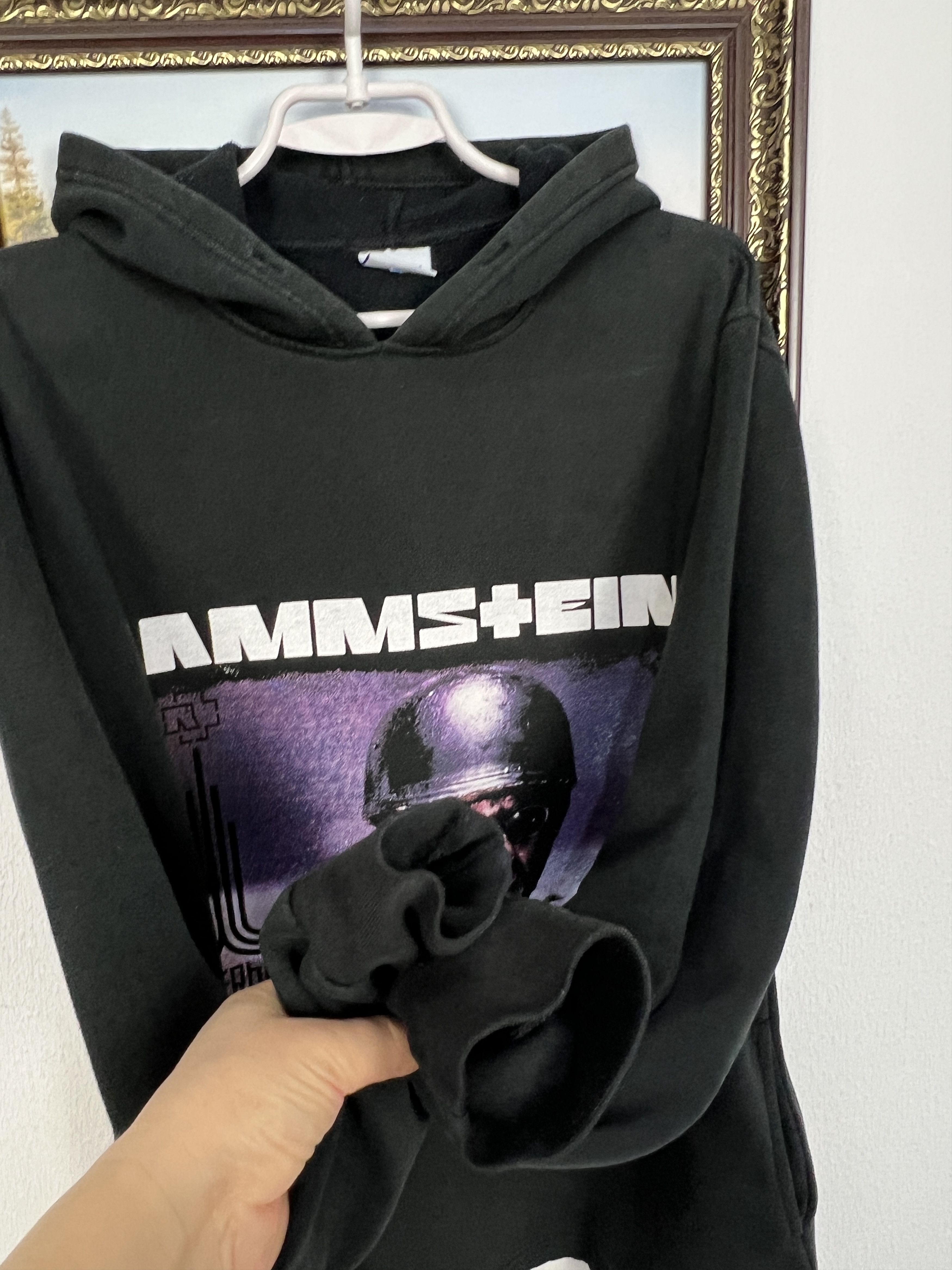 Vintage Rammstein Volkerball Metal Band Hoodie Jacket Over Print Size US M / EU 48-50 / 2 - 5 Thumbnail
