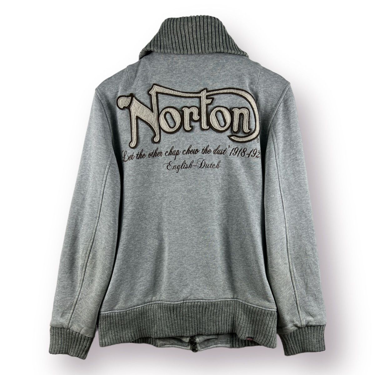 Norton × Vintage 🔥 NORTON RETRO MOTORBIKE JACKET Size US M / EU 48-50 / 2 - 1 Thumbnail