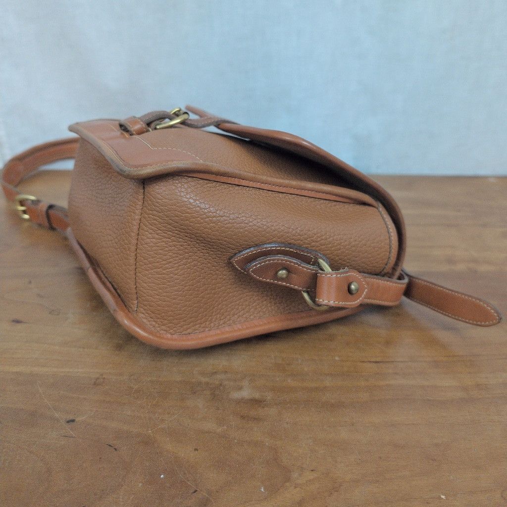 Dooney & Bourke × Vintage Vintage Dooney & Bourke AWL Crossbody Brown Purse Size ONE SIZE - 7 Thumbnail